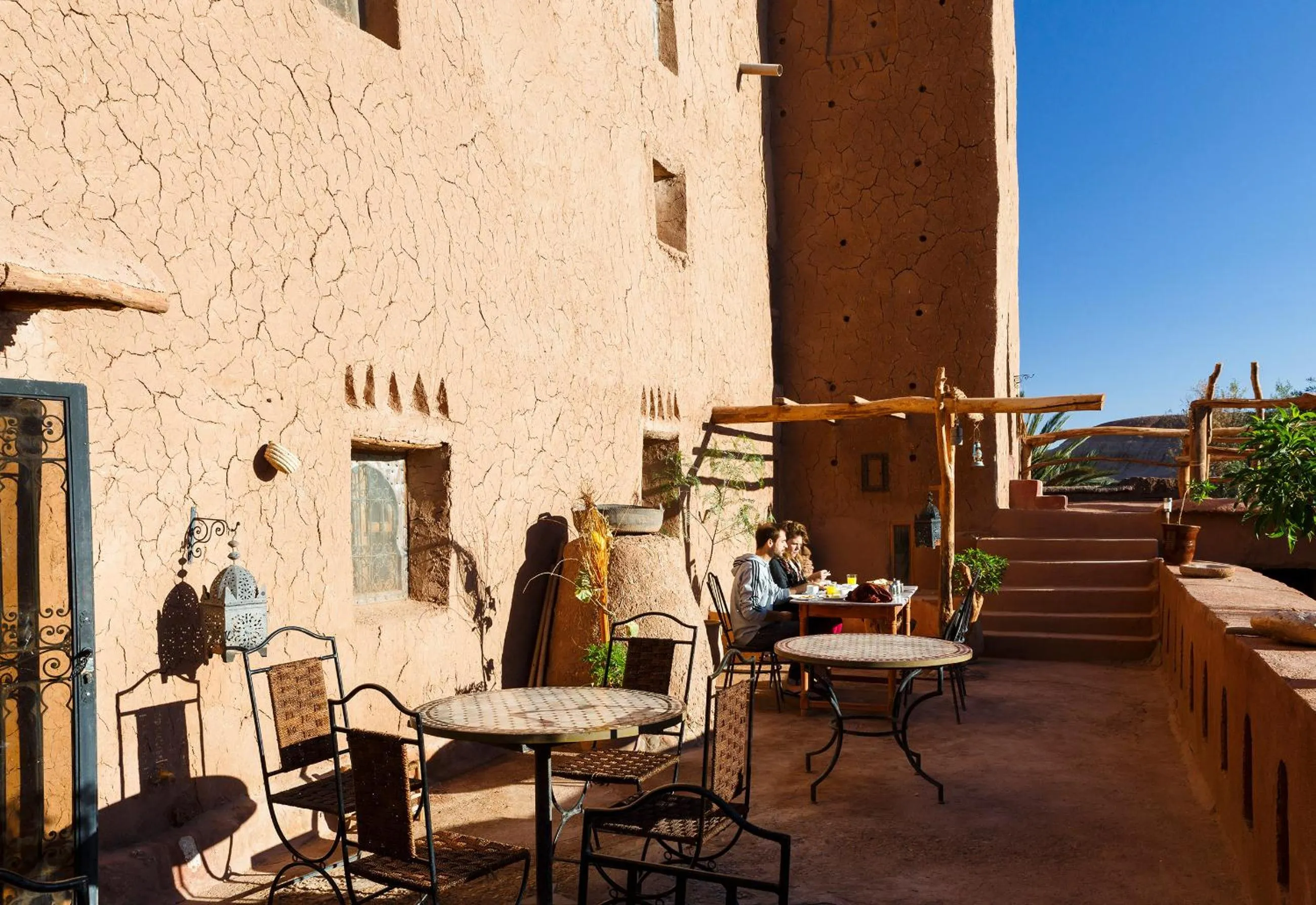 Patio in Kasbah Tebi