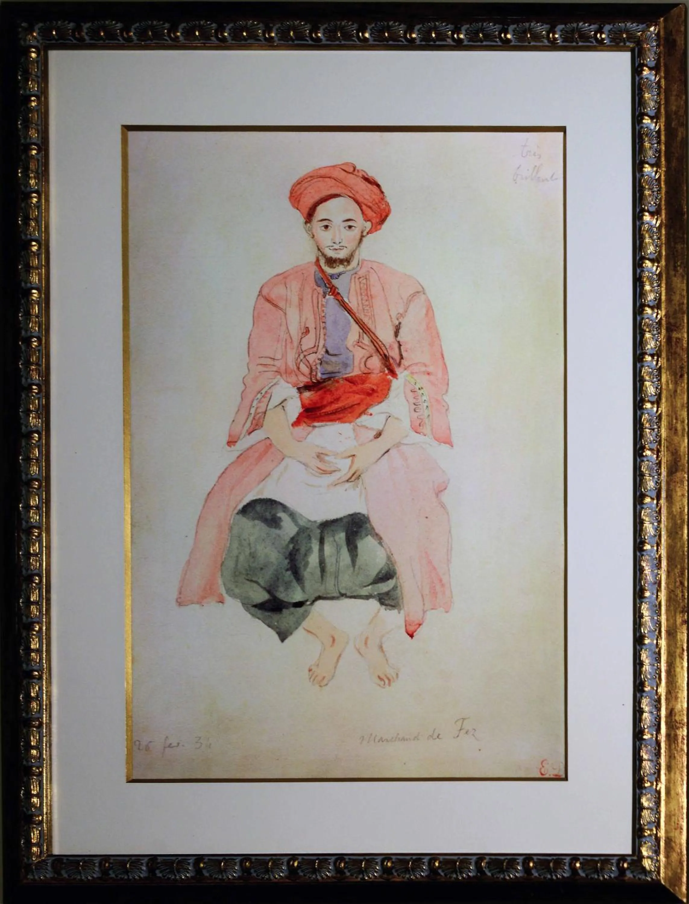 Decorative detail in Dar Housnia