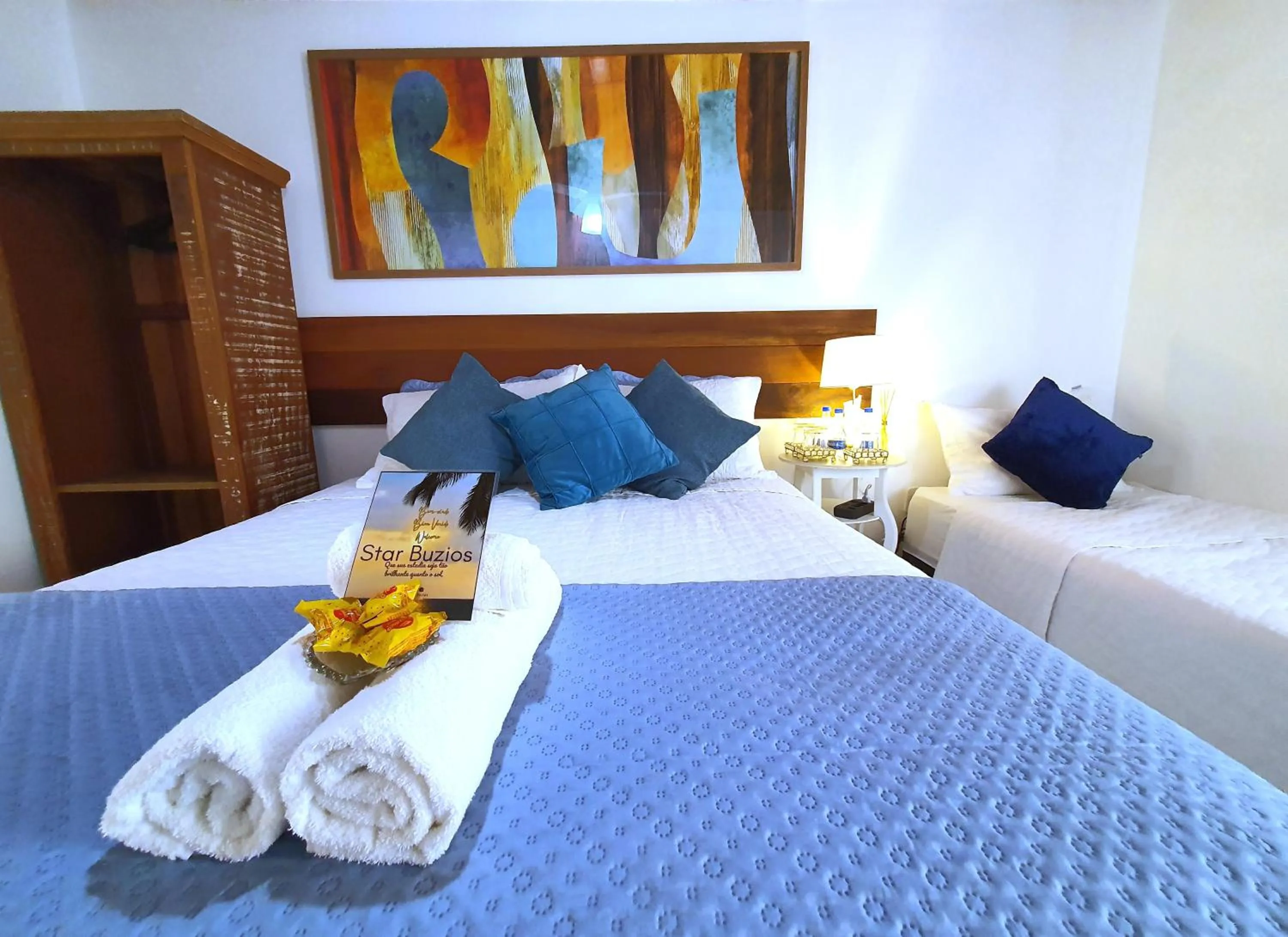 Bed in Star Búzios Pousada