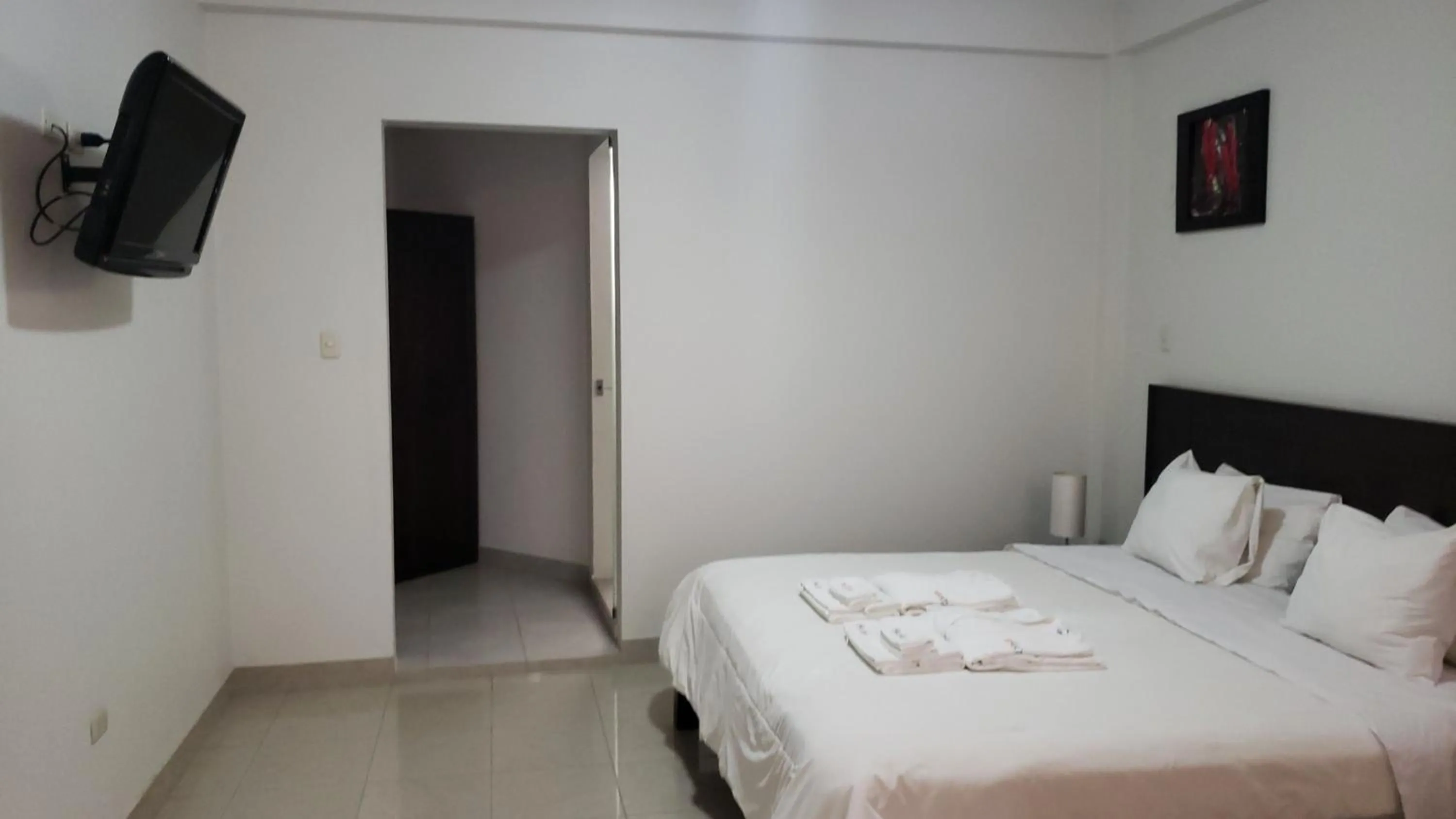 Bed in Hotel Rio Mayo