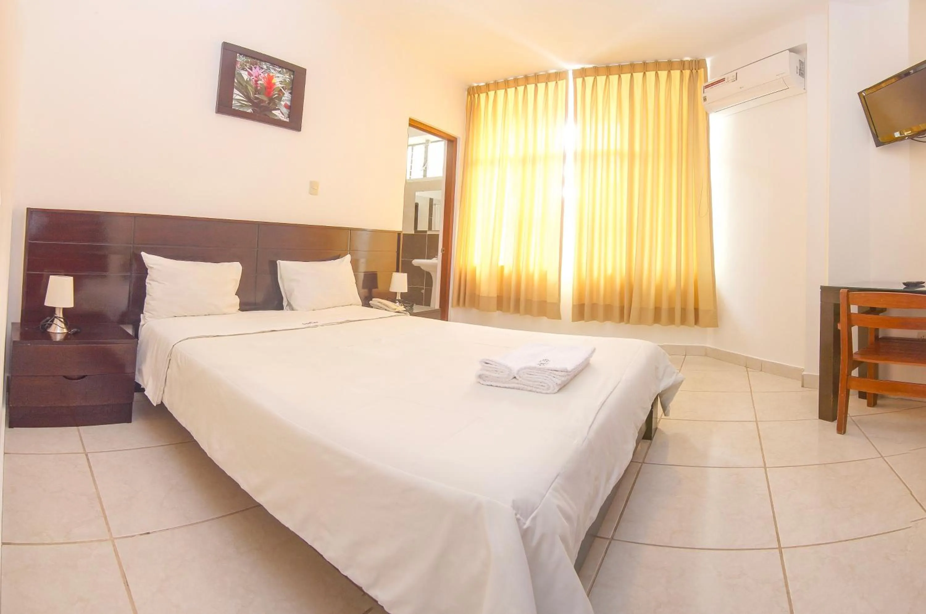 Bed in Hotel Rio Mayo