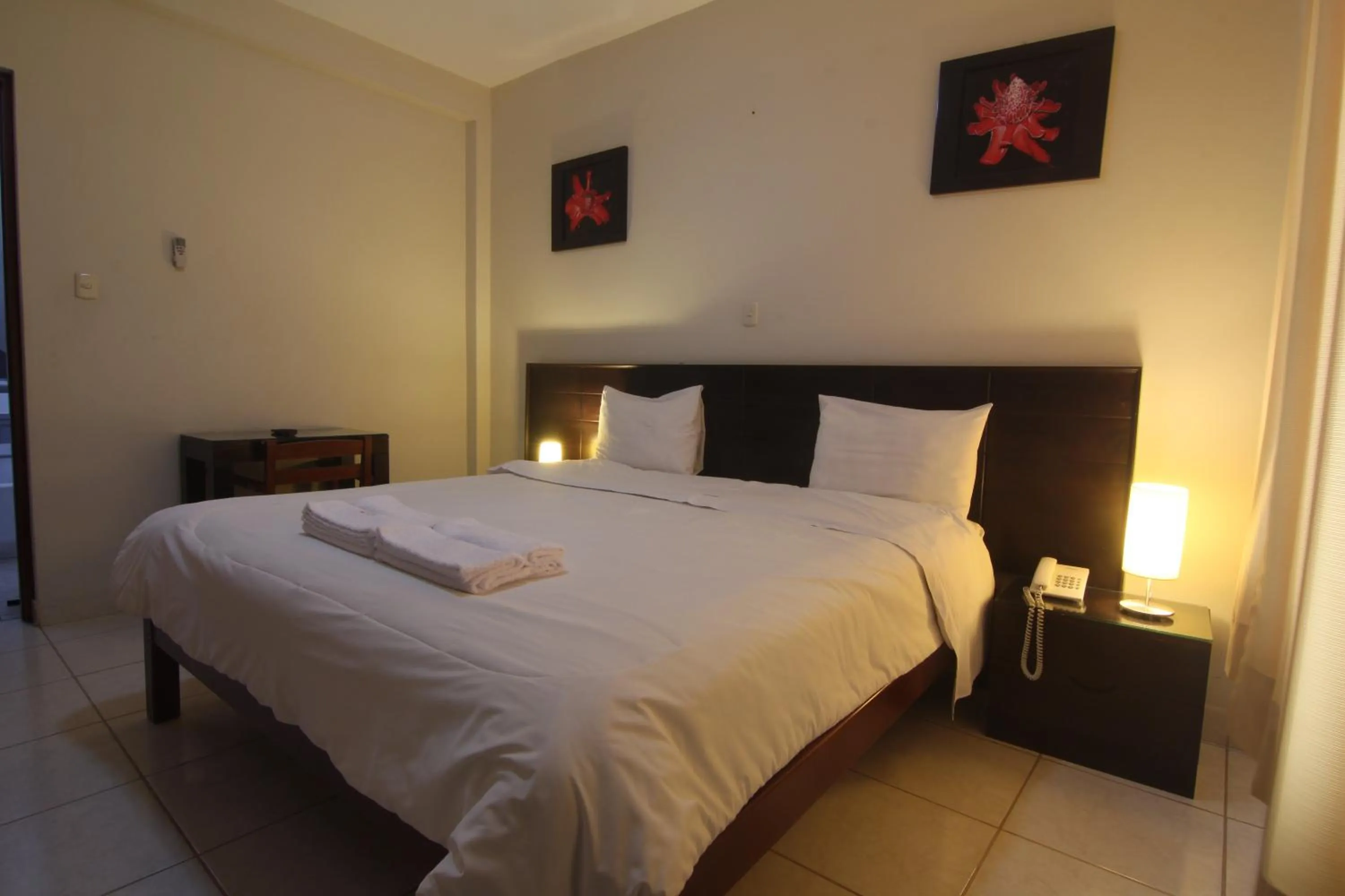 Bed in Hotel Rio Mayo