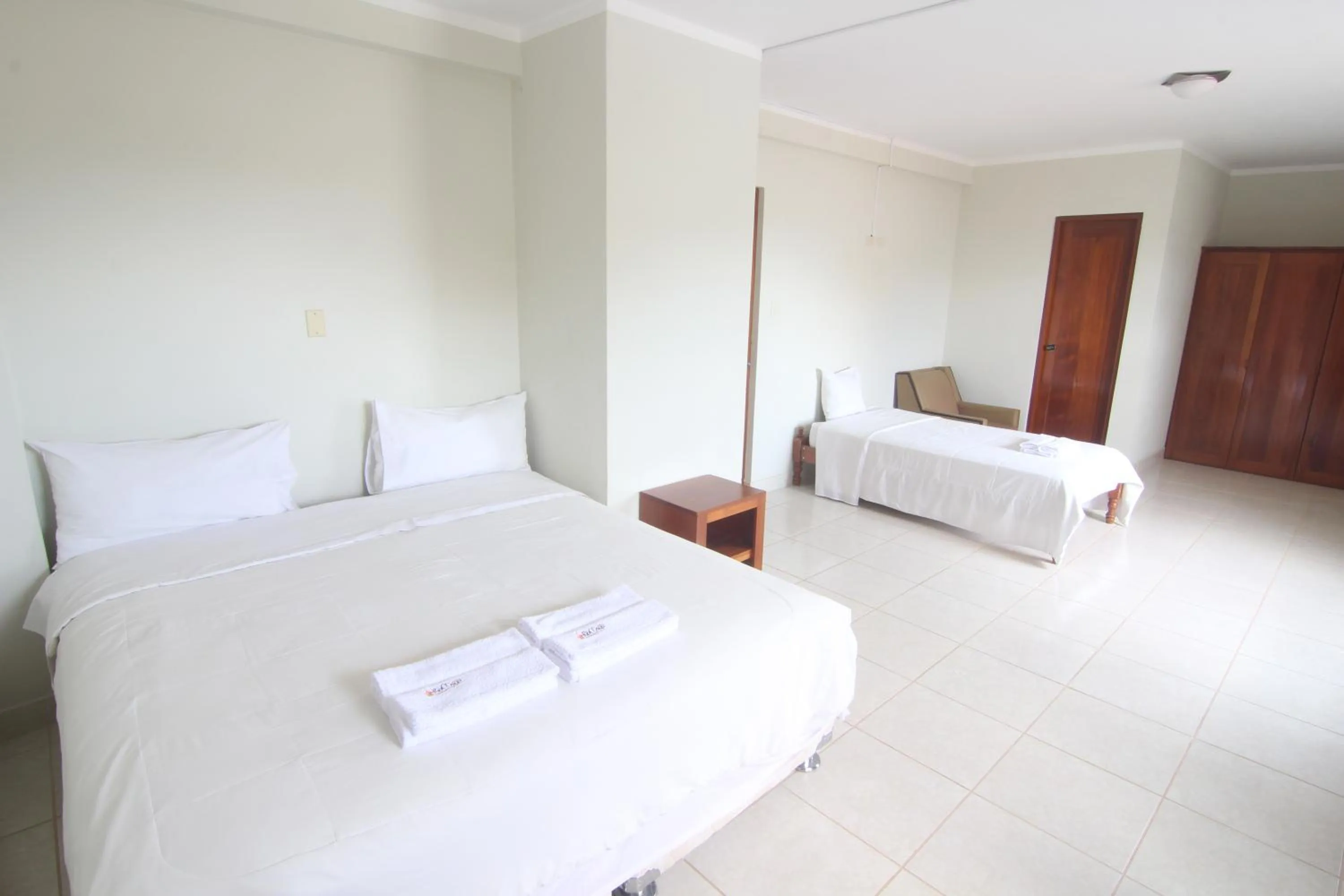 Bed in Hotel Rio Mayo