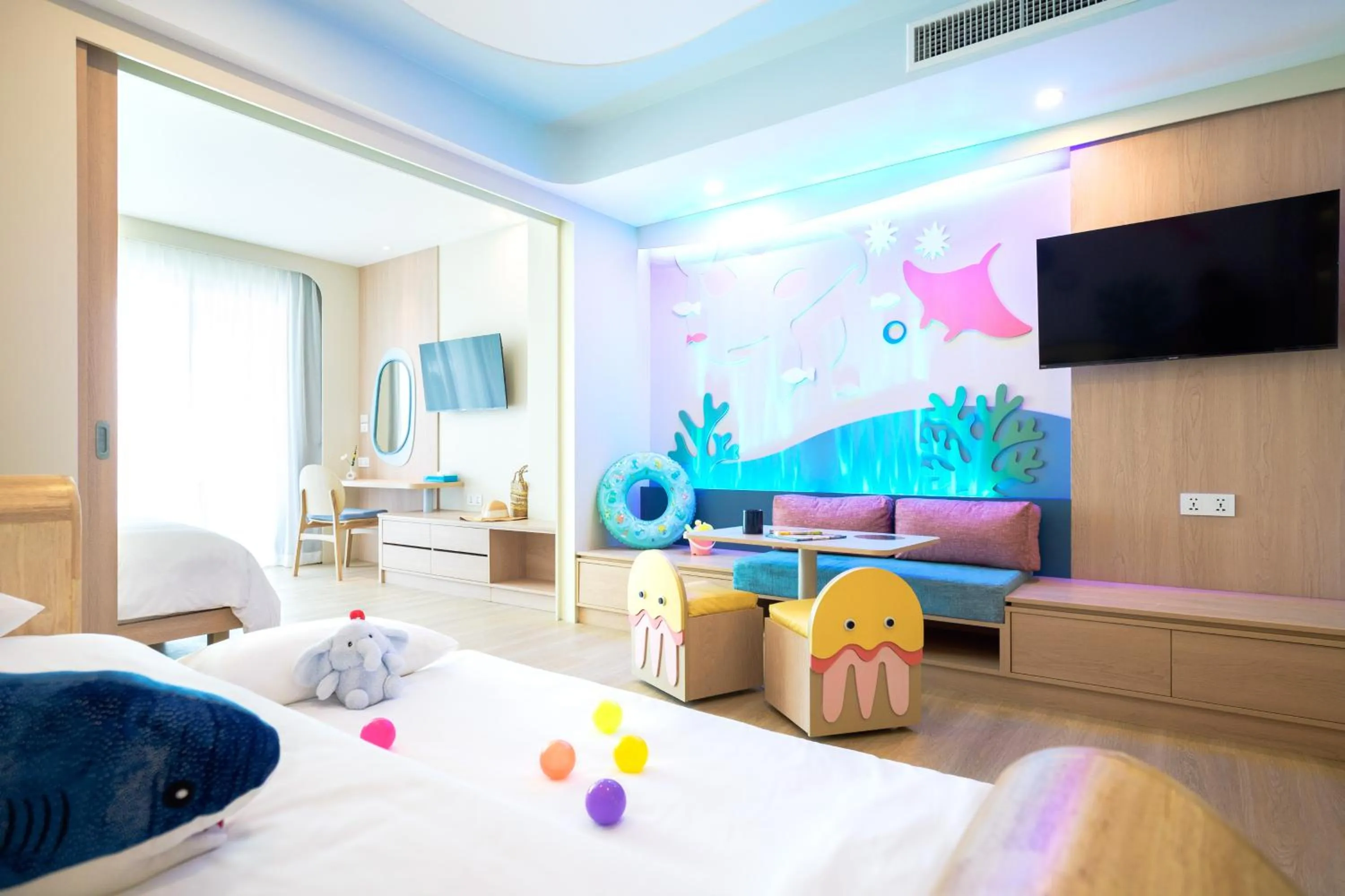 Bedroom, Bed in Katathani Phuket Beach Resort - SHA Extra Plus