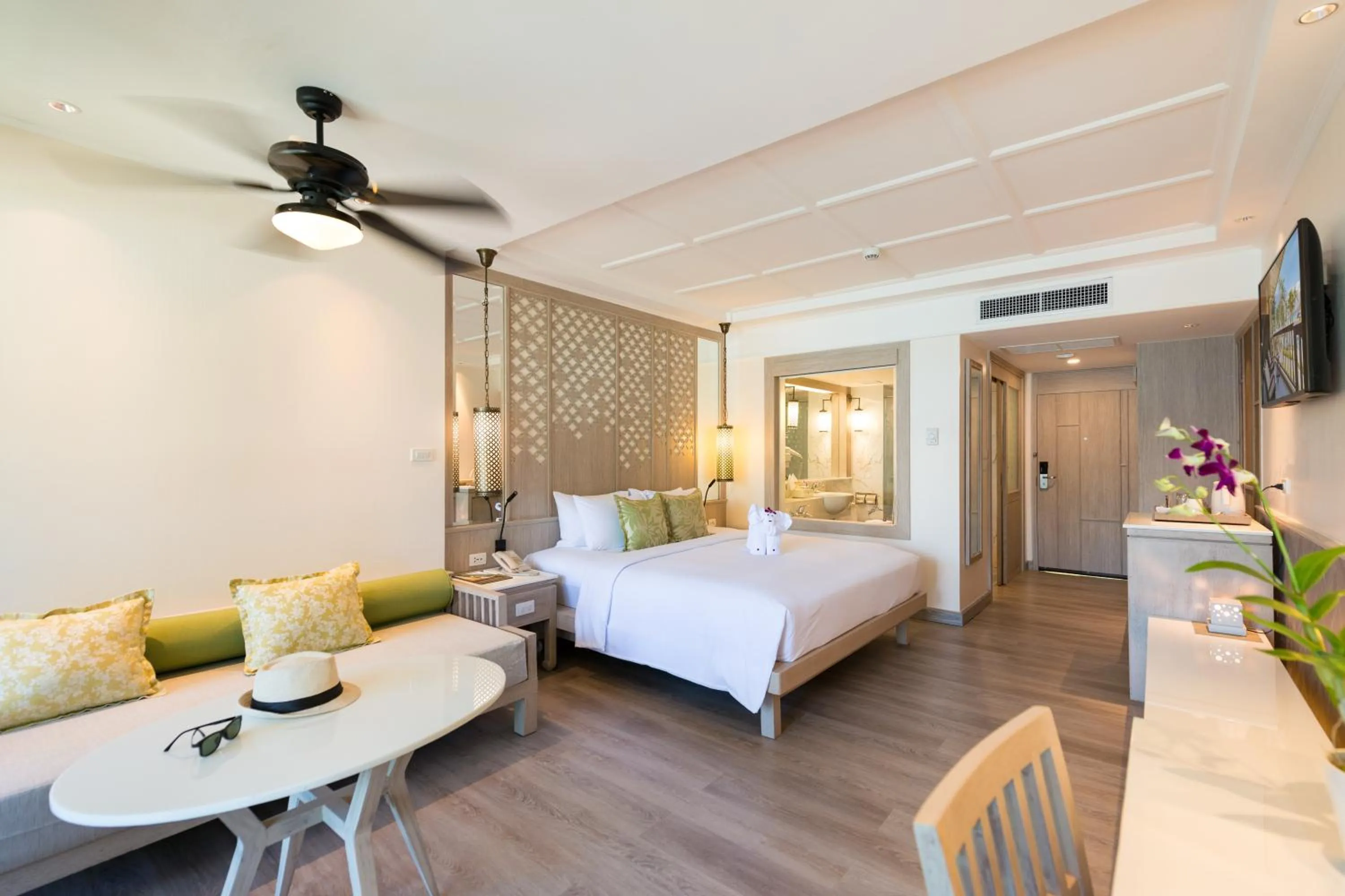 Bedroom, Bed in Katathani Phuket Beach Resort - SHA Extra Plus