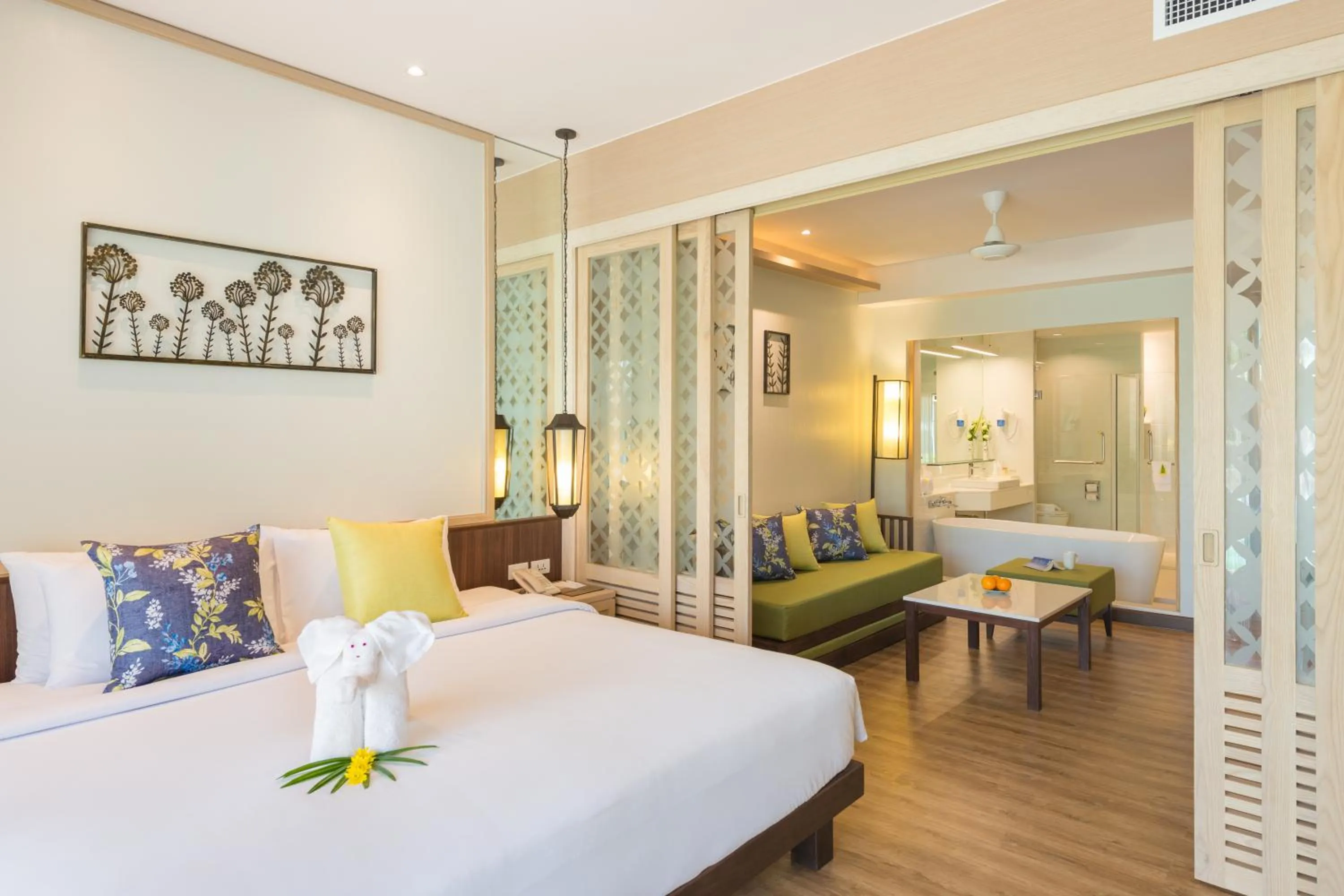 Bed in Katathani Phuket Beach Resort - SHA Extra Plus