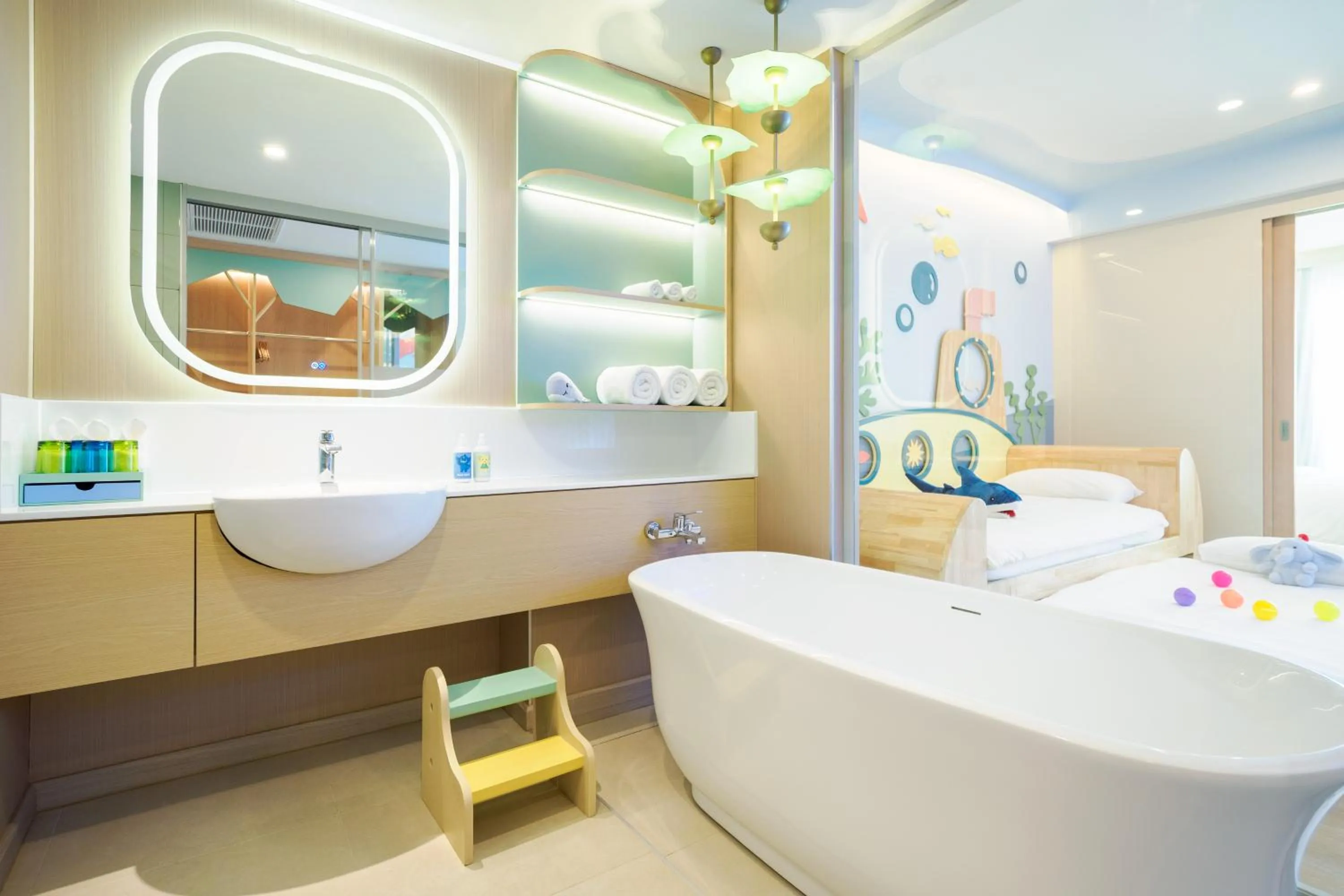 Bathroom, Bed in Katathani Phuket Beach Resort - SHA Extra Plus