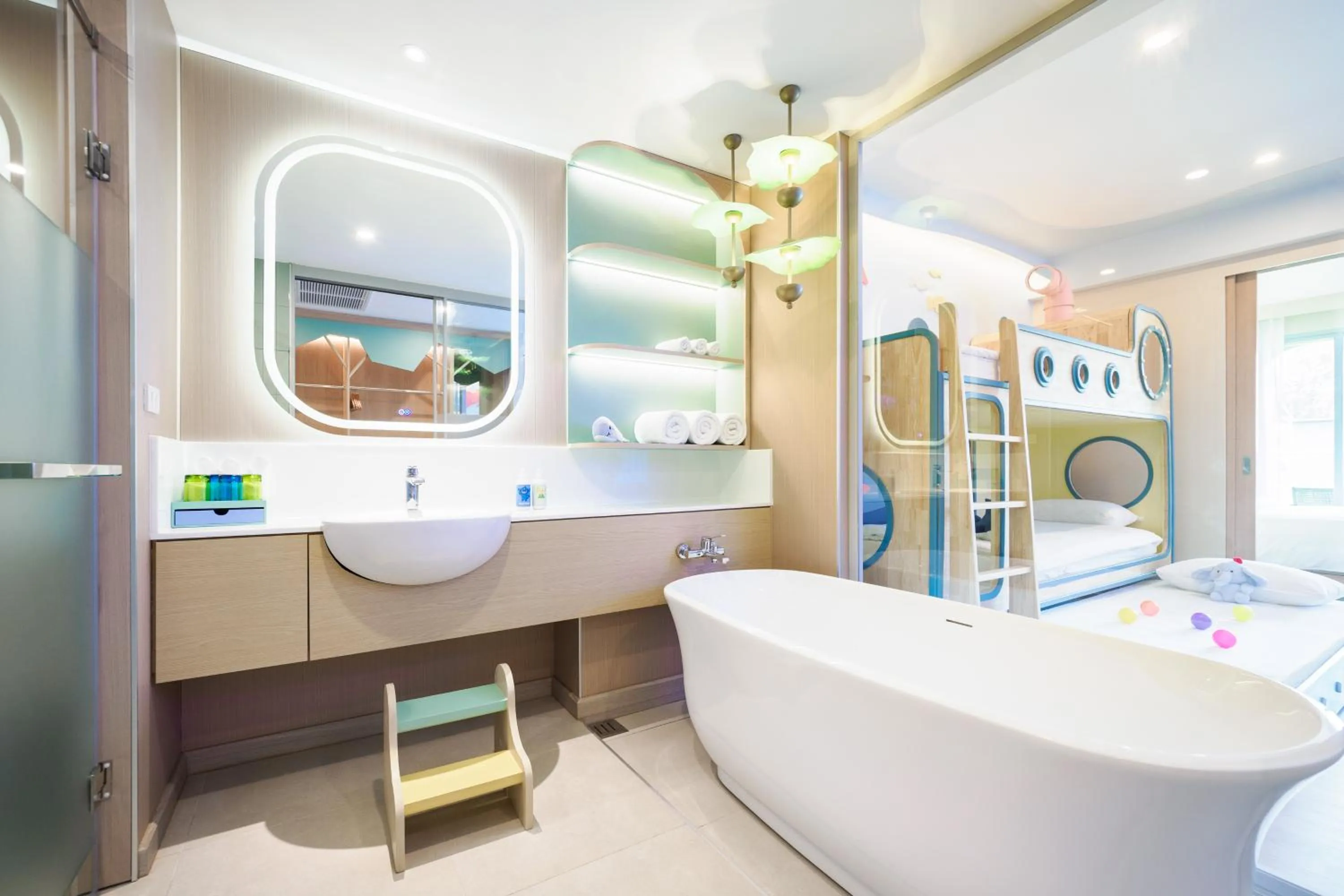 Bathroom, Bed in Katathani Phuket Beach Resort - SHA Extra Plus