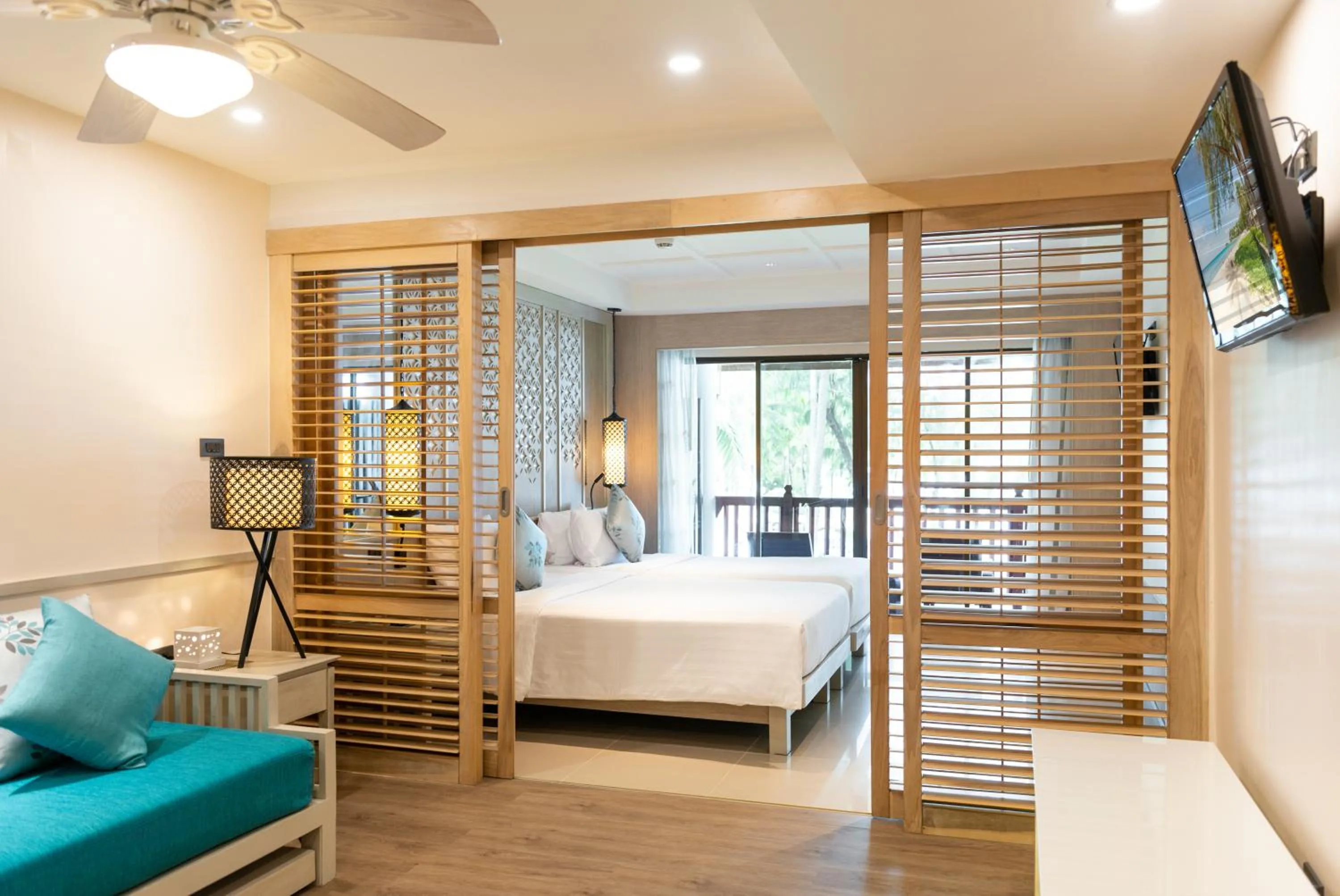 Bedroom, Bed in Katathani Phuket Beach Resort - SHA Extra Plus