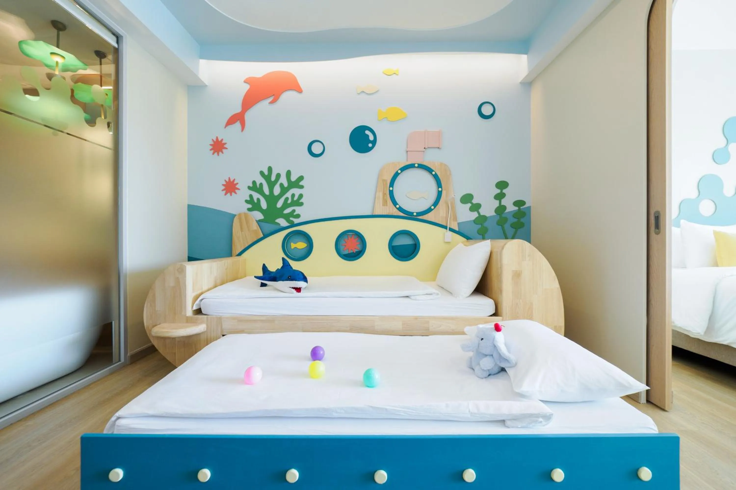 Bedroom, Bed in Katathani Phuket Beach Resort - SHA Extra Plus