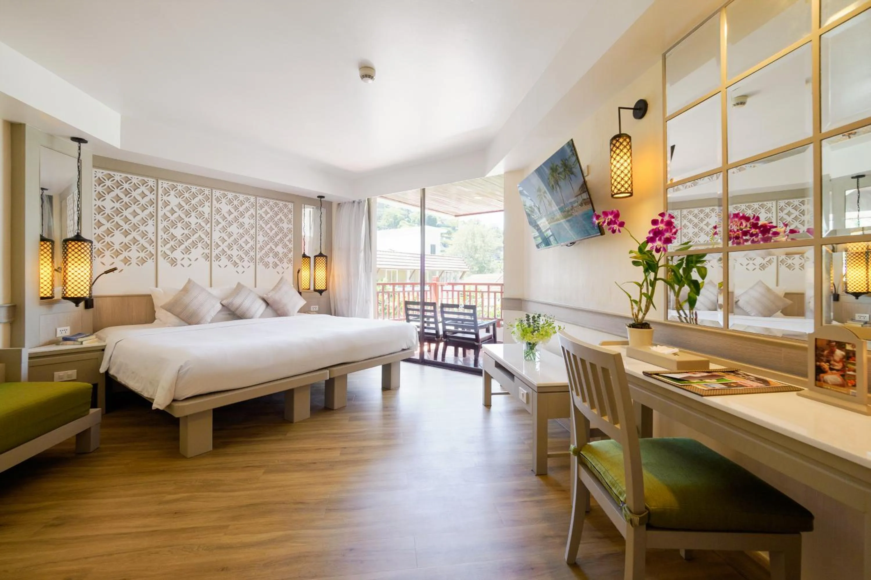 Bed in Katathani Phuket Beach Resort - SHA Extra Plus