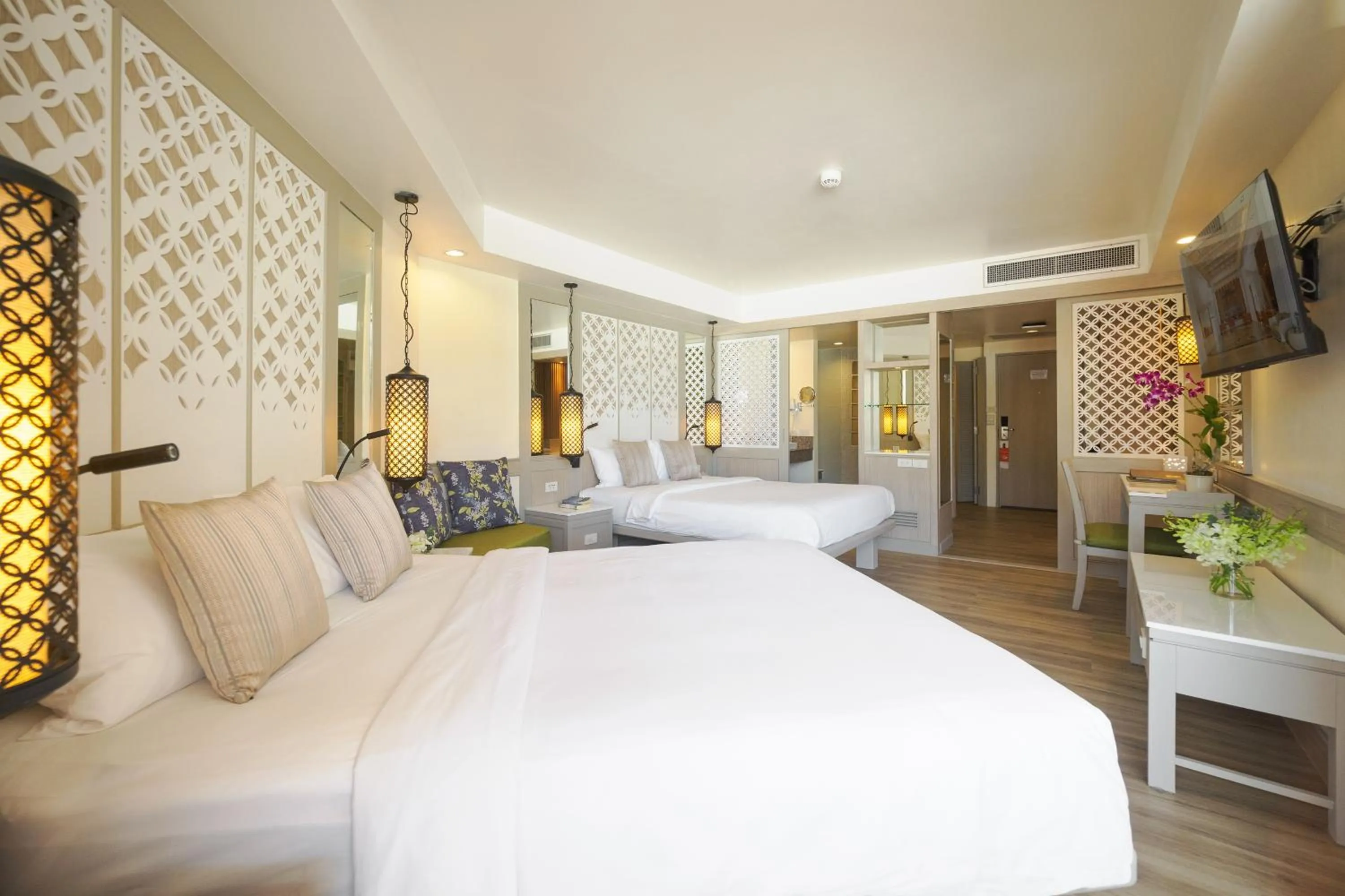 Bedroom, Bed in Katathani Phuket Beach Resort - SHA Extra Plus