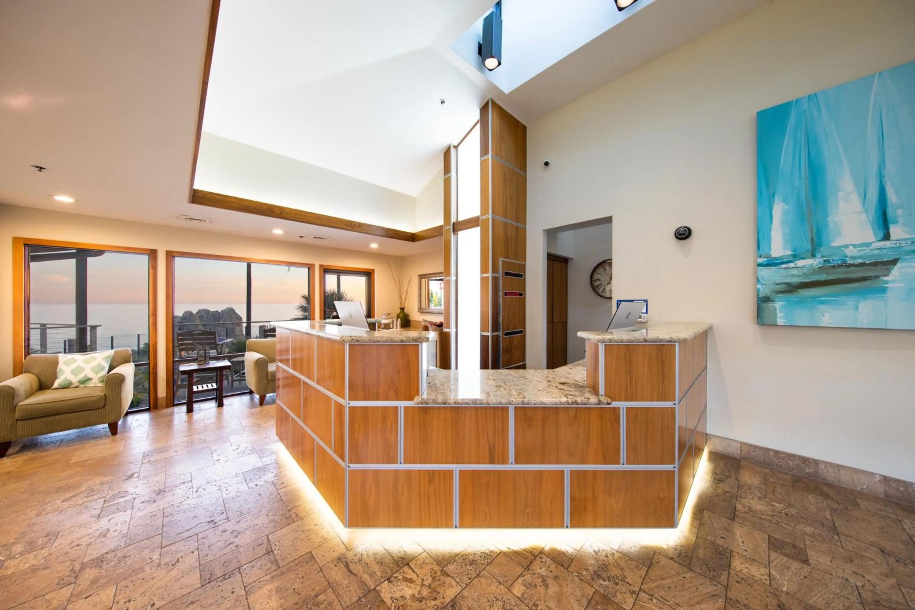 Lobby or reception in Inn at the Cove