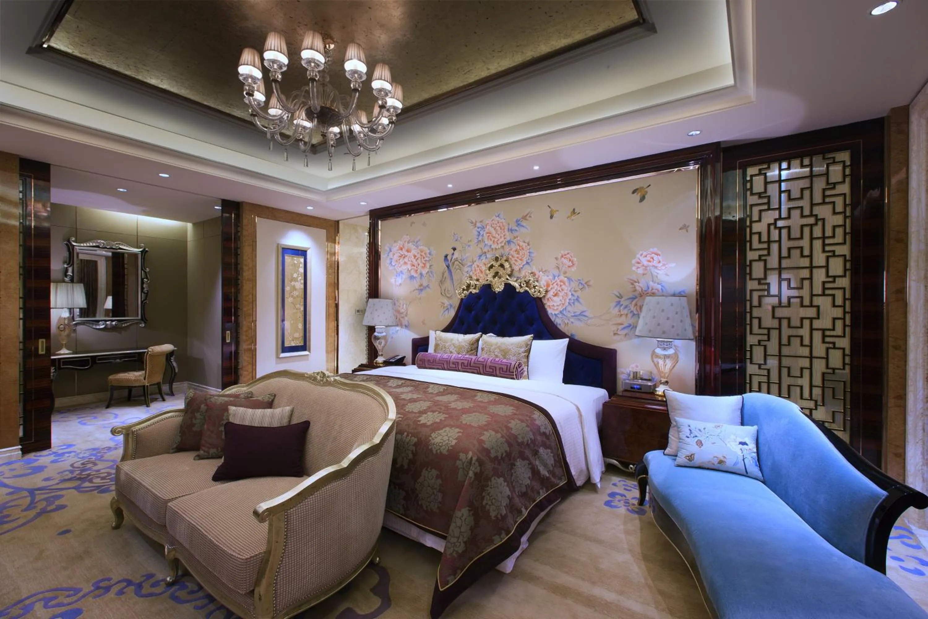 Bedroom, Bed in Wanda Vista Taiyuan