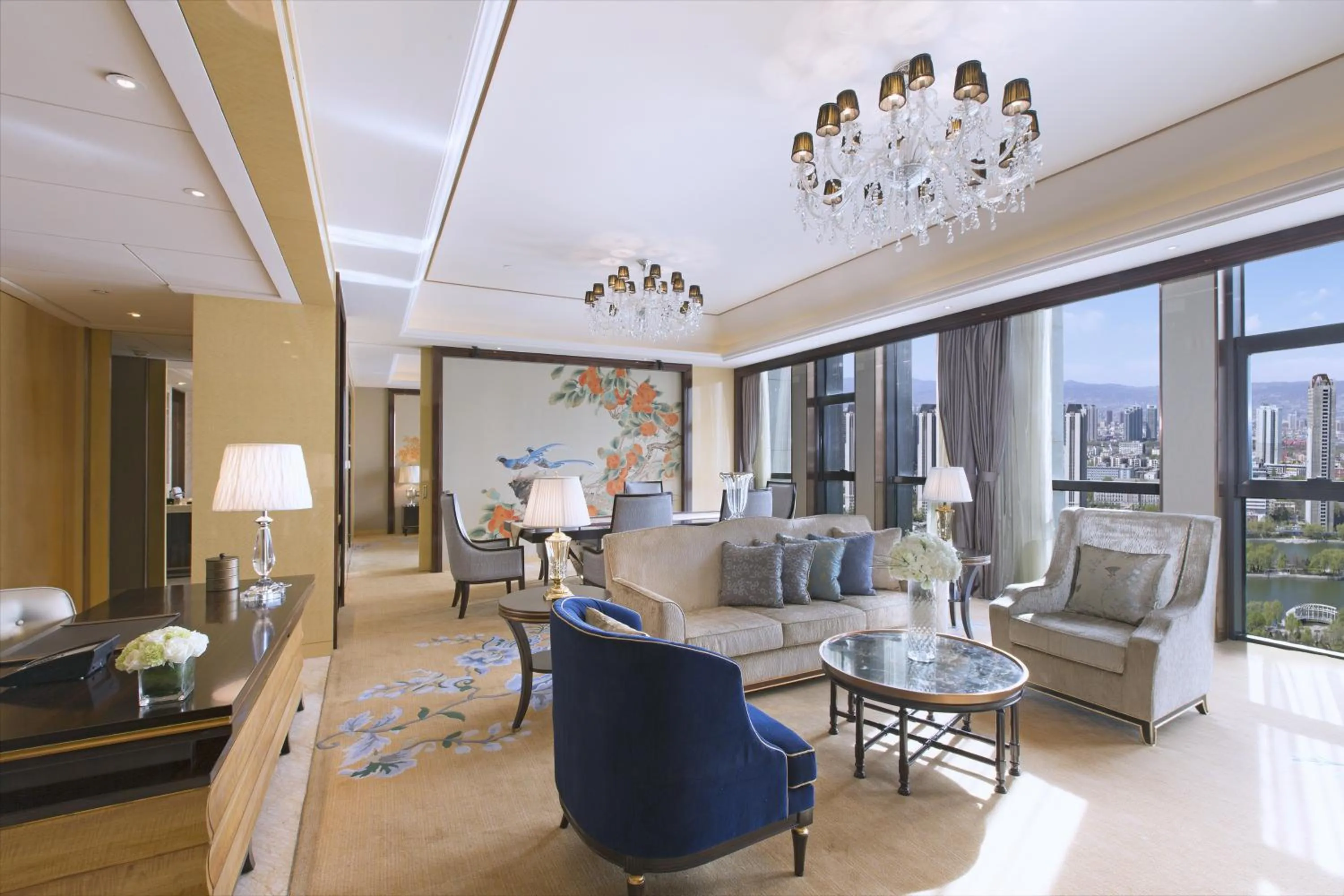 Lounge or bar in Wanda Vista Taiyuan