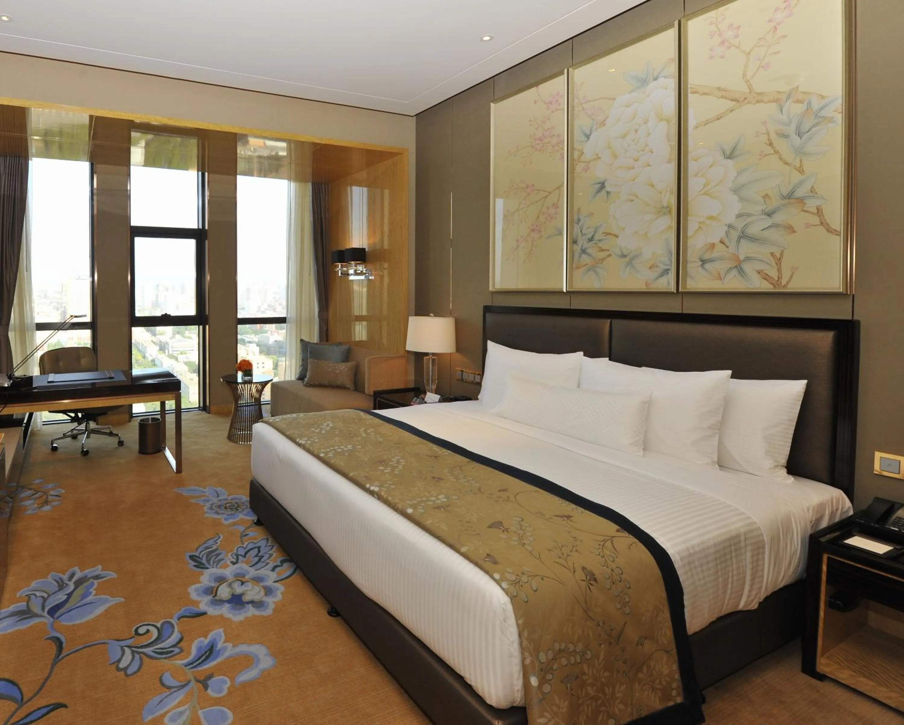 Bedroom, Bed in Wanda Vista Taiyuan