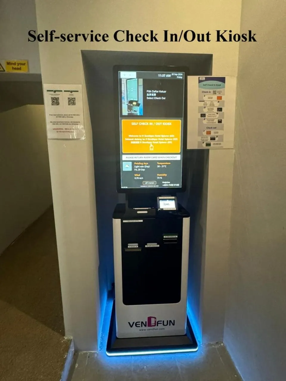 Facade/entrance in H Boutique Hotel Xplorer Kota Damansara