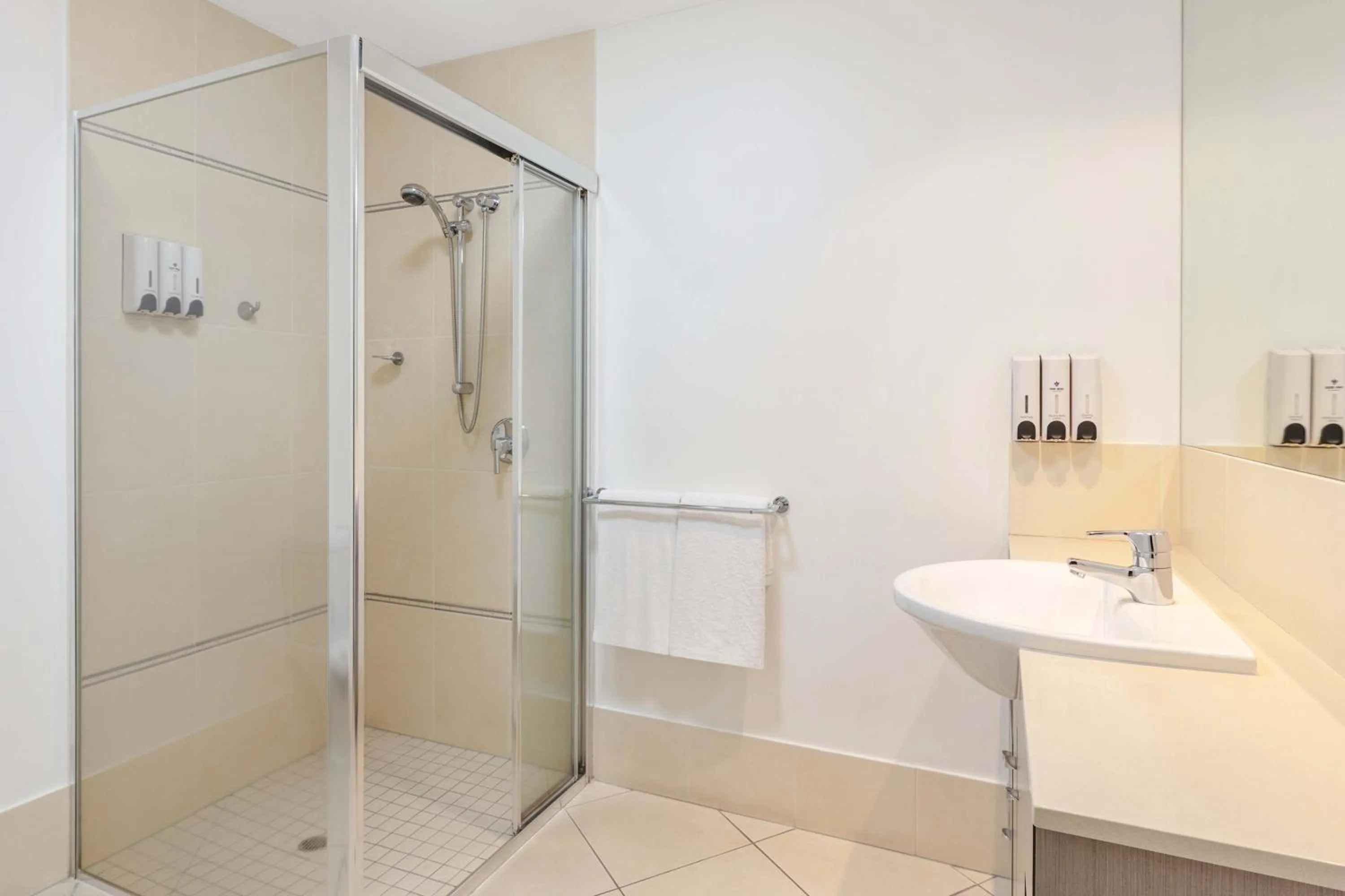 Bathroom in Piermonde Apartments Cairns