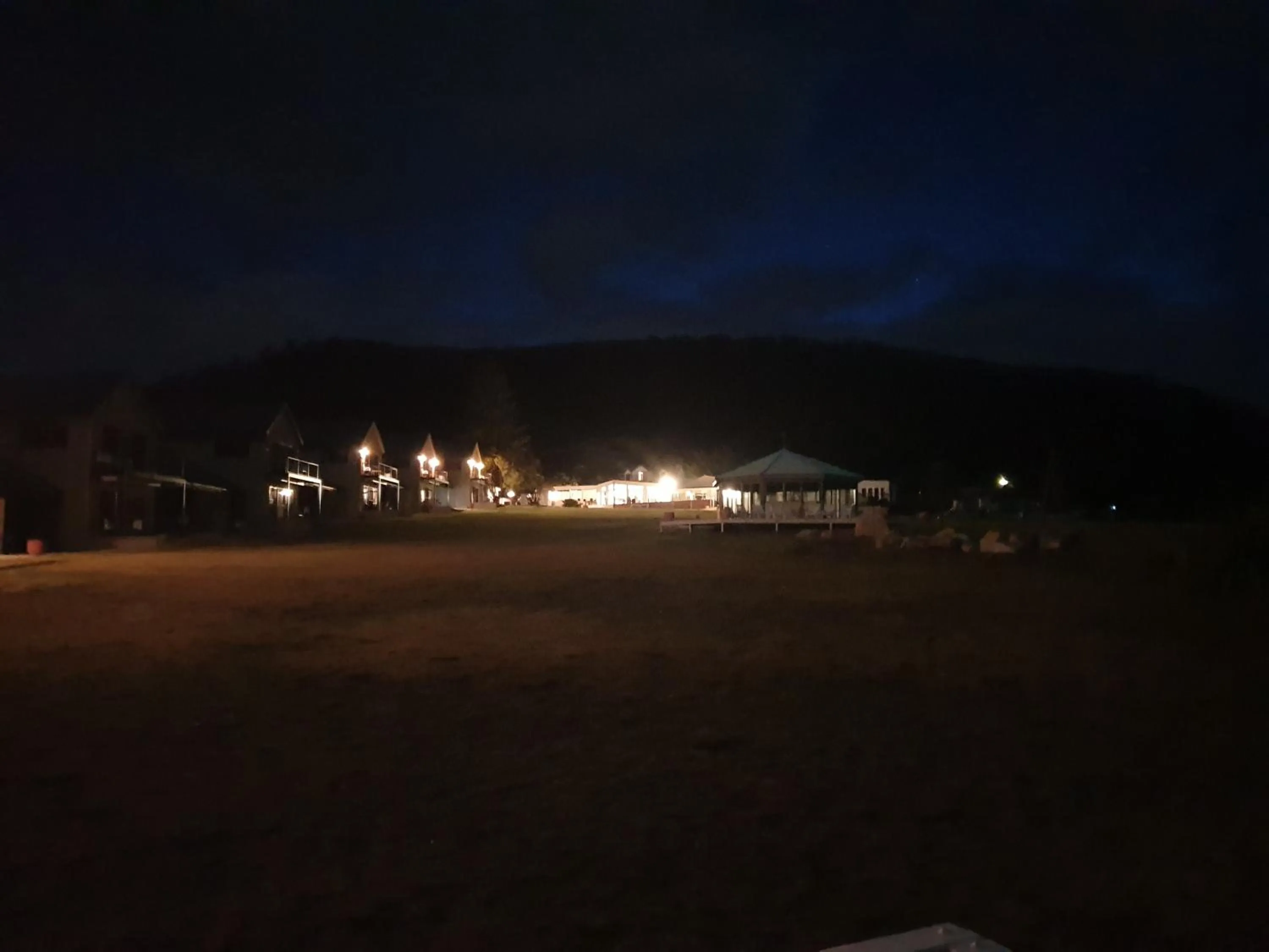 Night in Diamond Island Resort, Restaurant & Bar and Penguin Show