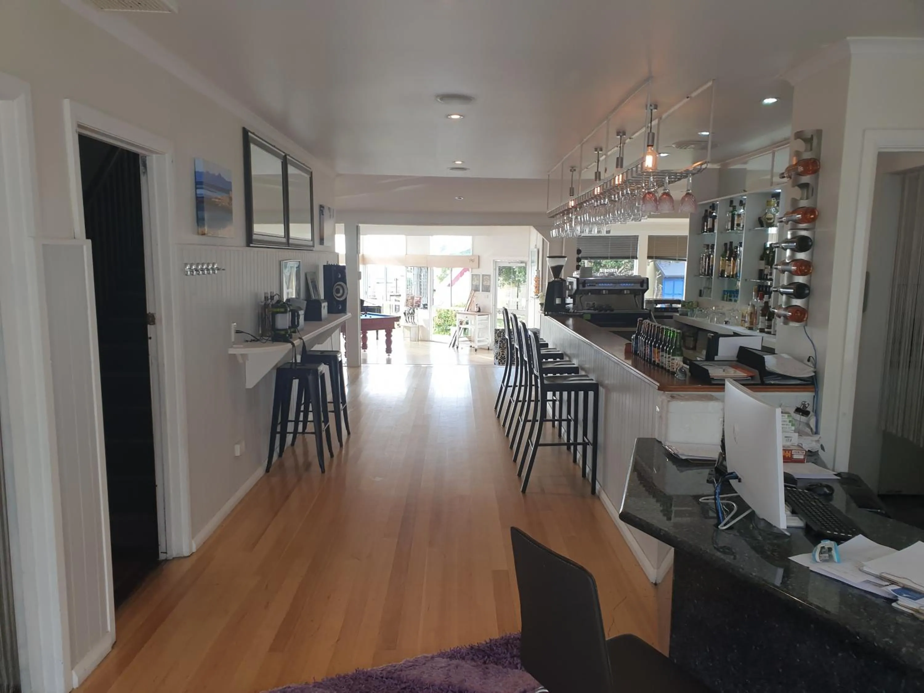 Seating area in Diamond Island Resort, Restaurant & Bar and Penguin Show