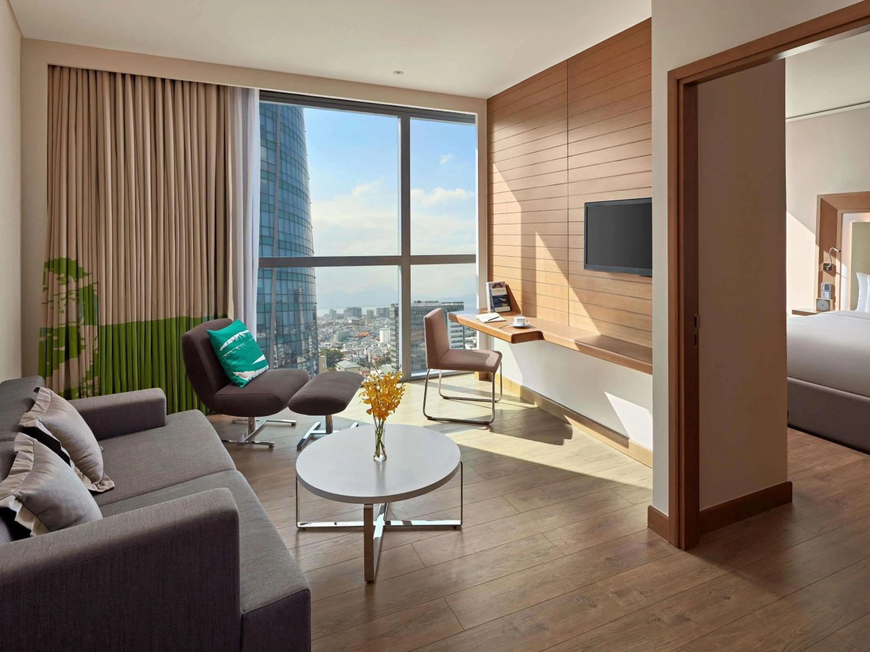 Bedroom in Novotel Danang Premier Han River