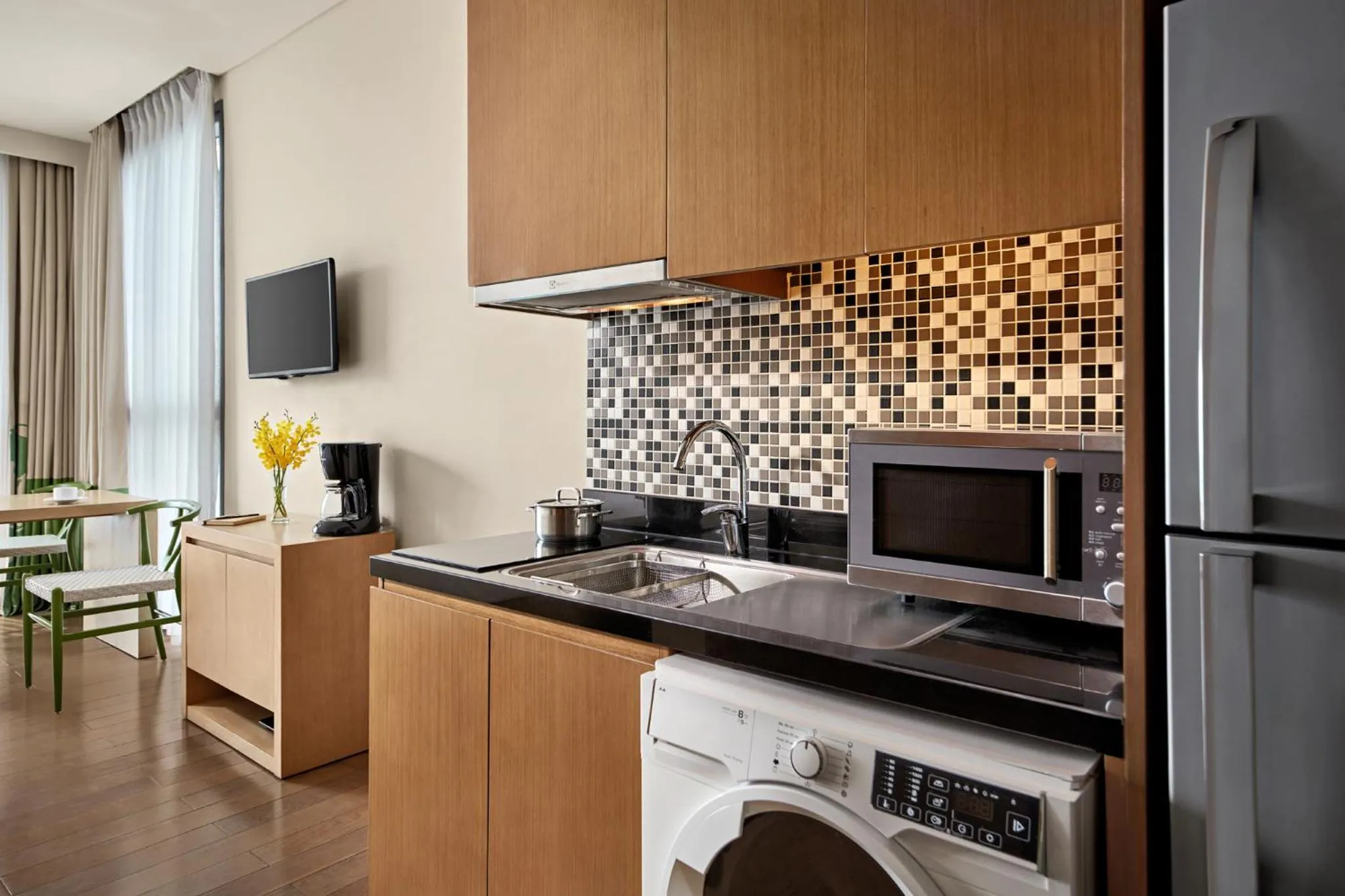 Kitchen or kitchenette in Novotel Danang Premier Han River