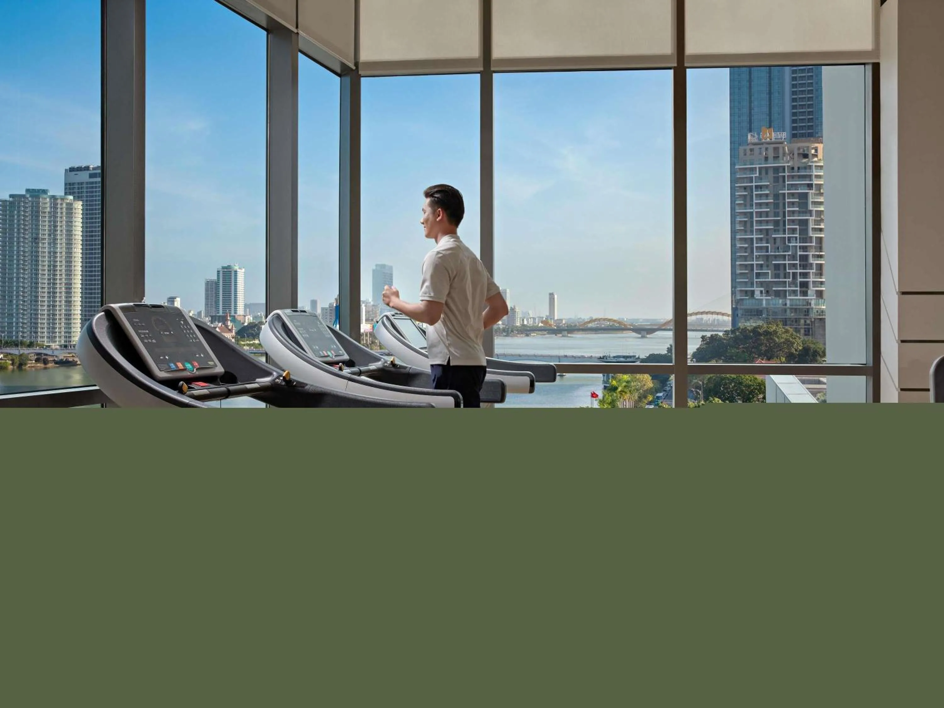 Fitness centre/facilities in Novotel Danang Premier Han River
