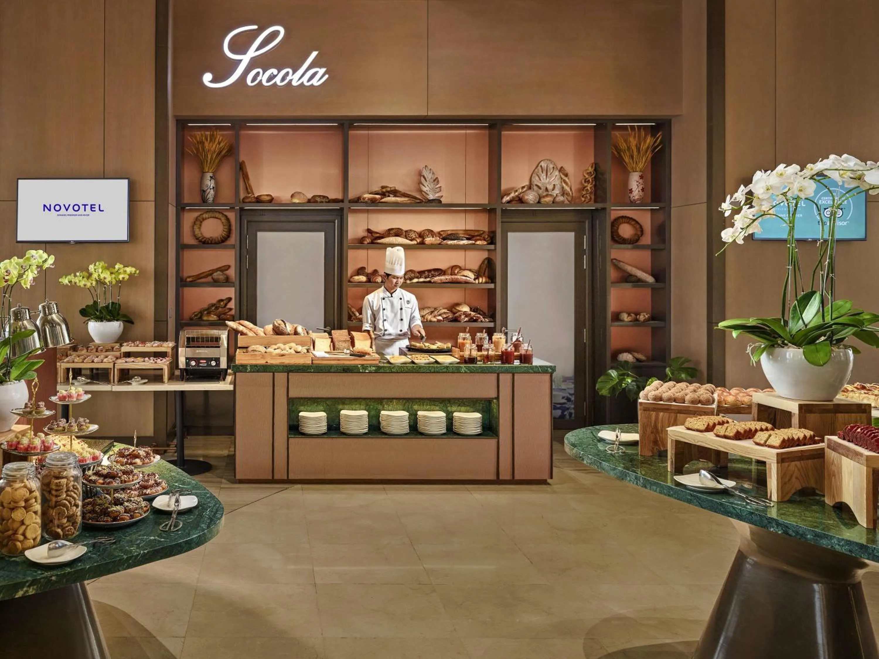 Breakfast in Novotel Danang Premier Han River