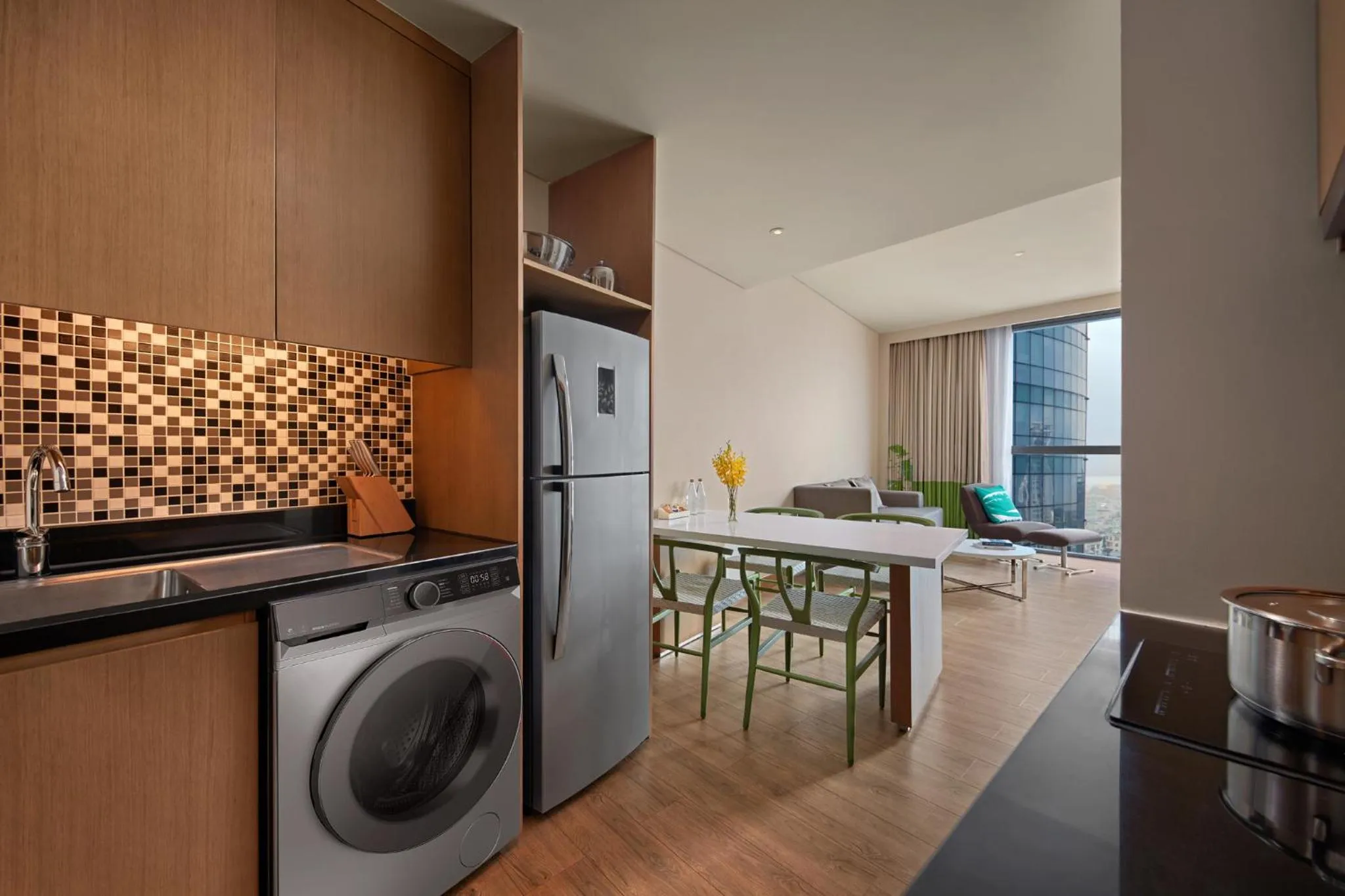 Kitchen or kitchenette in Novotel Danang Premier Han River