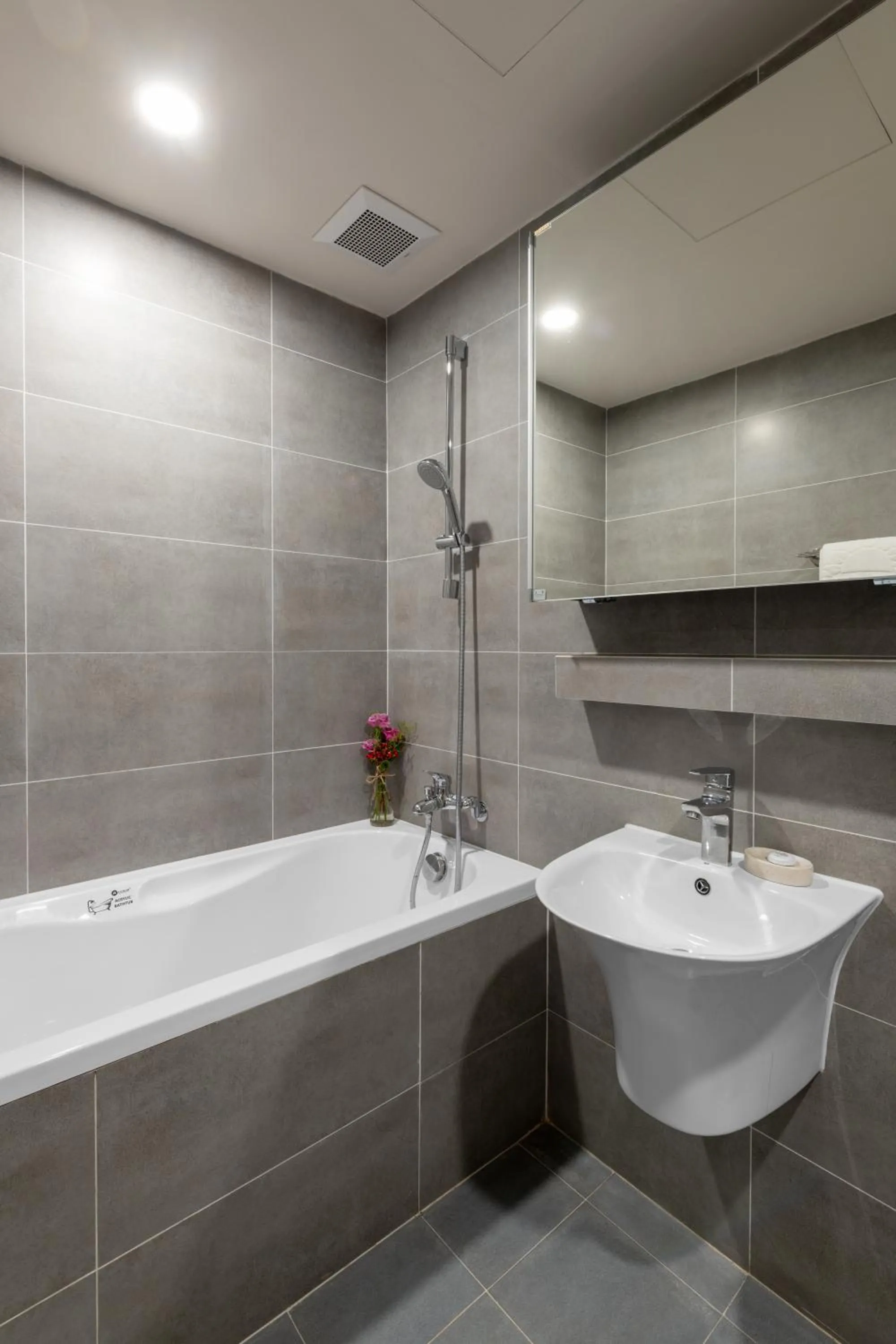 Bathroom in Sunflower Hotel & International Village