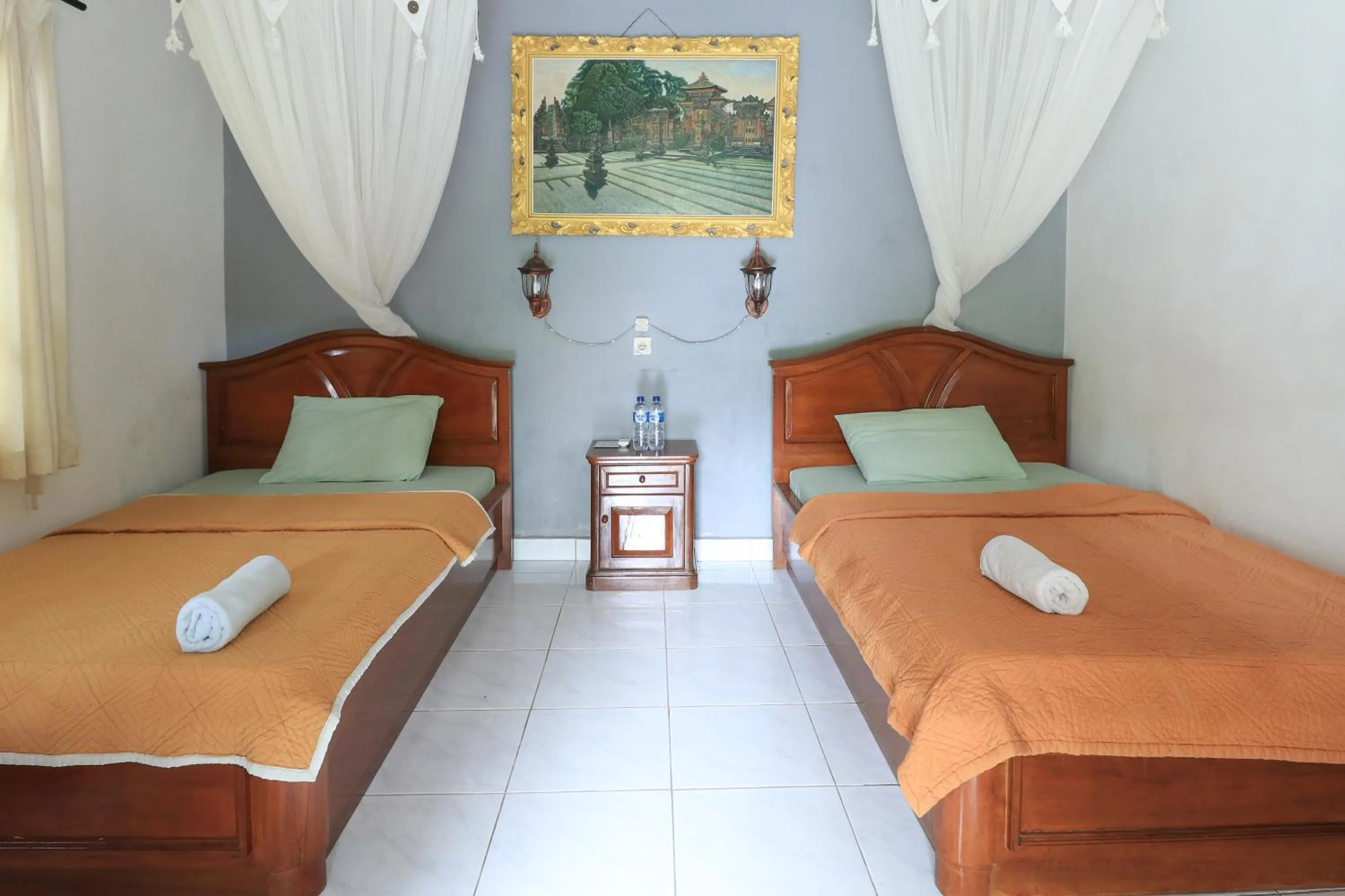 Bed in Yuliati House Ubud