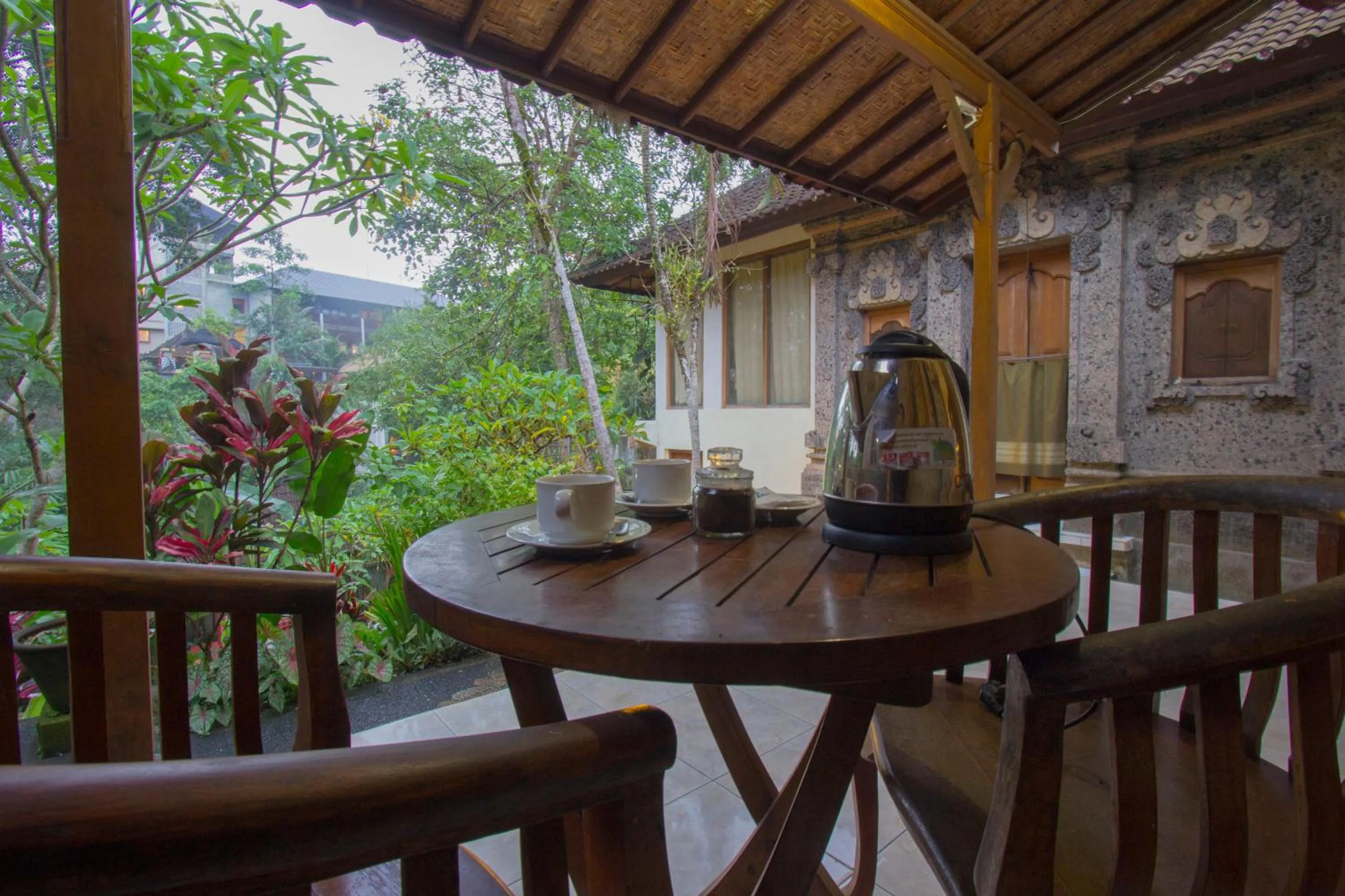 Seating area in Yuliati House Ubud