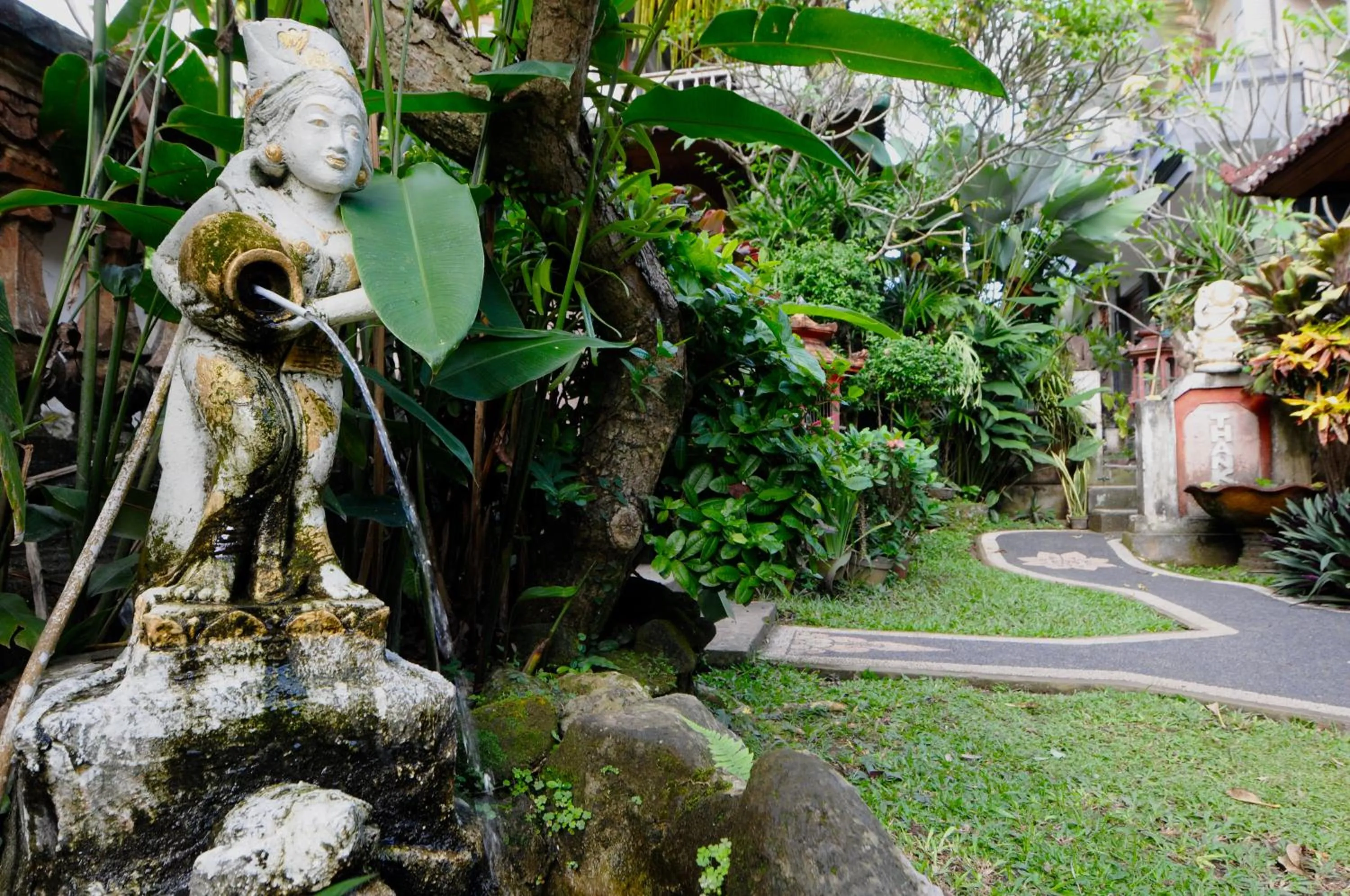 Garden in Yuliati House Ubud