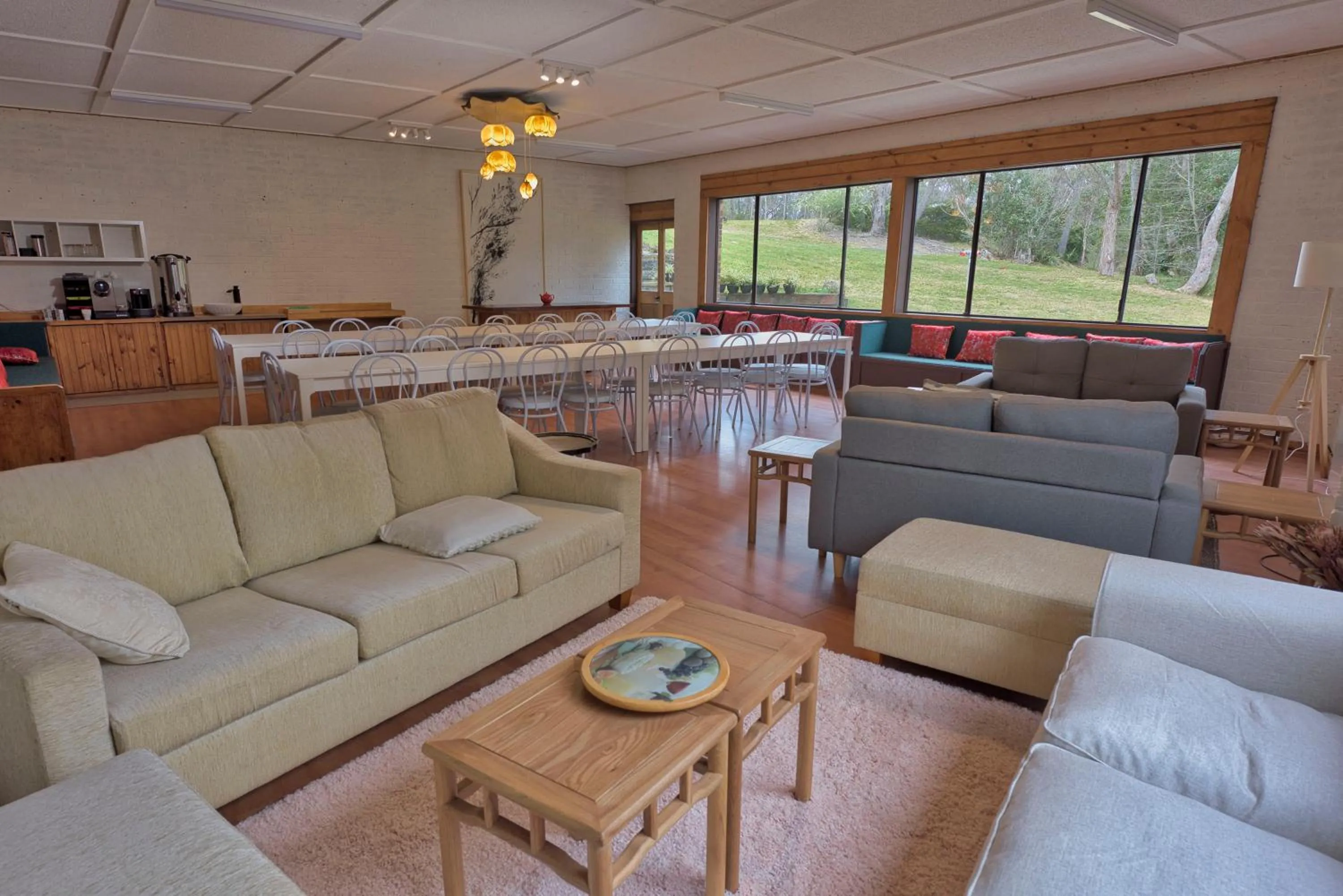 Dining area in Sinofield Edu-Retreat