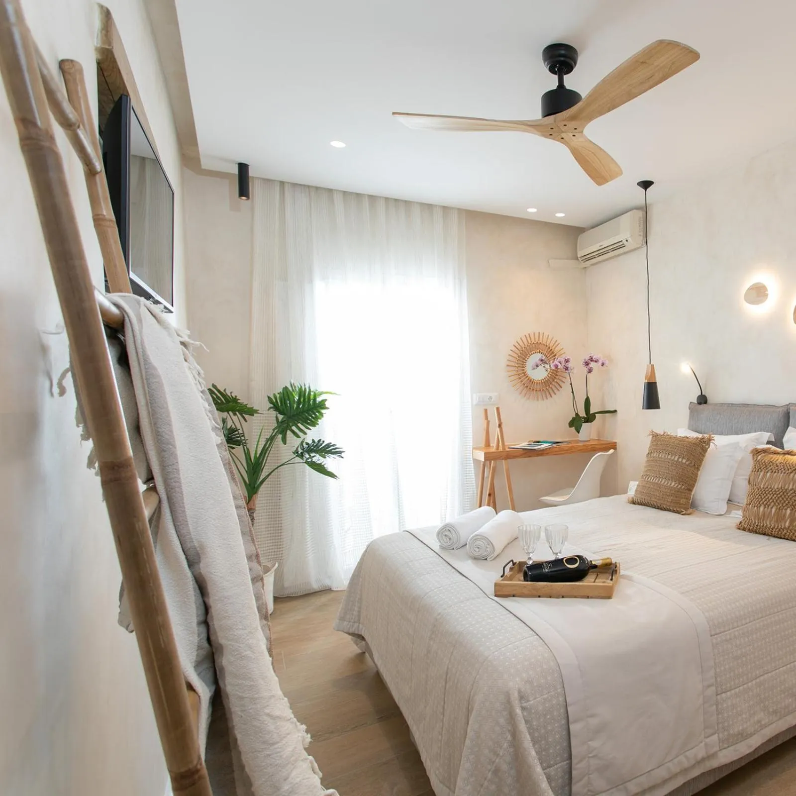 Photo of the whole room, Bed in TERRA FOS NAXOS STUDIOS