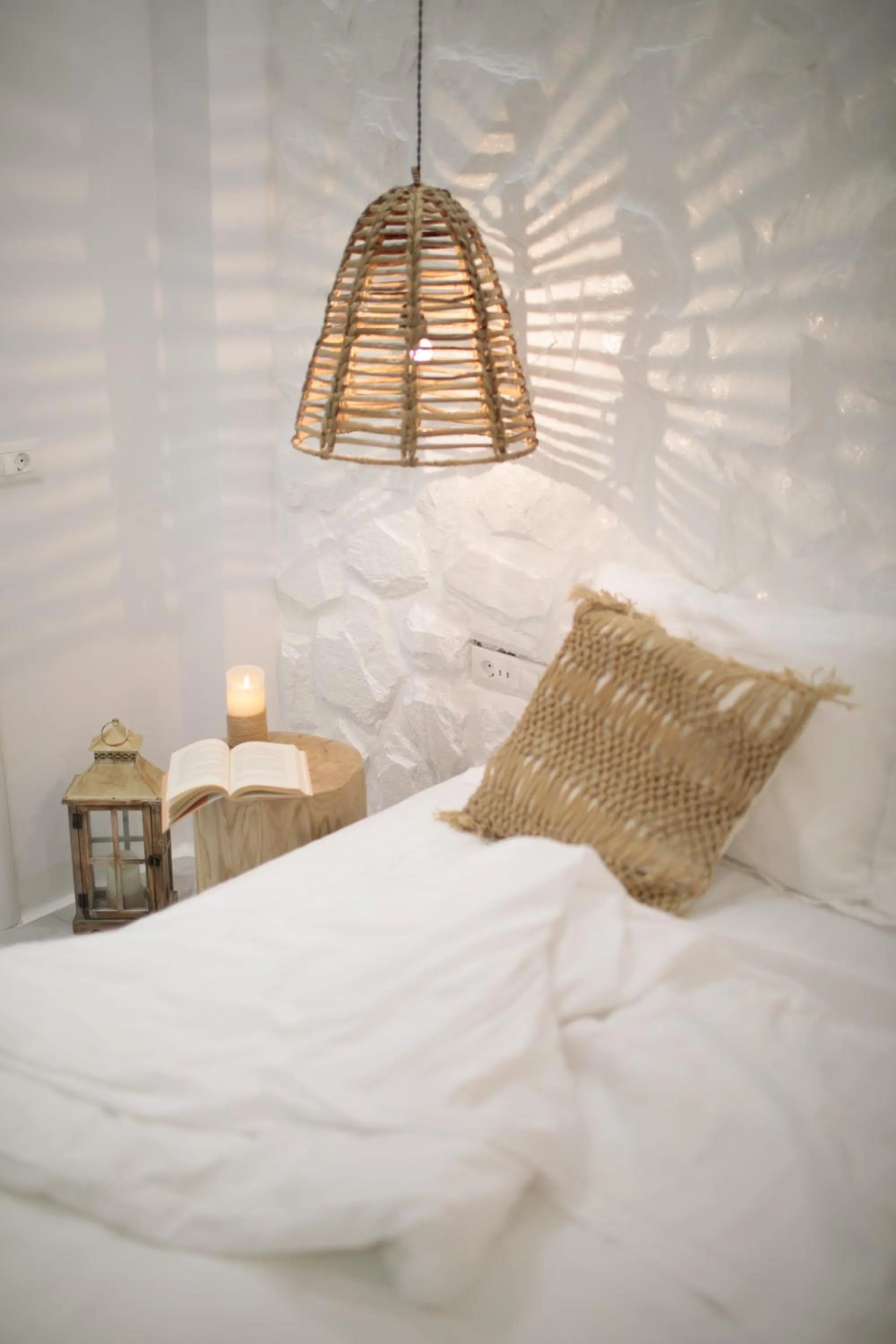 Decorative detail, Bed in TERRA FOS NAXOS STUDIOS