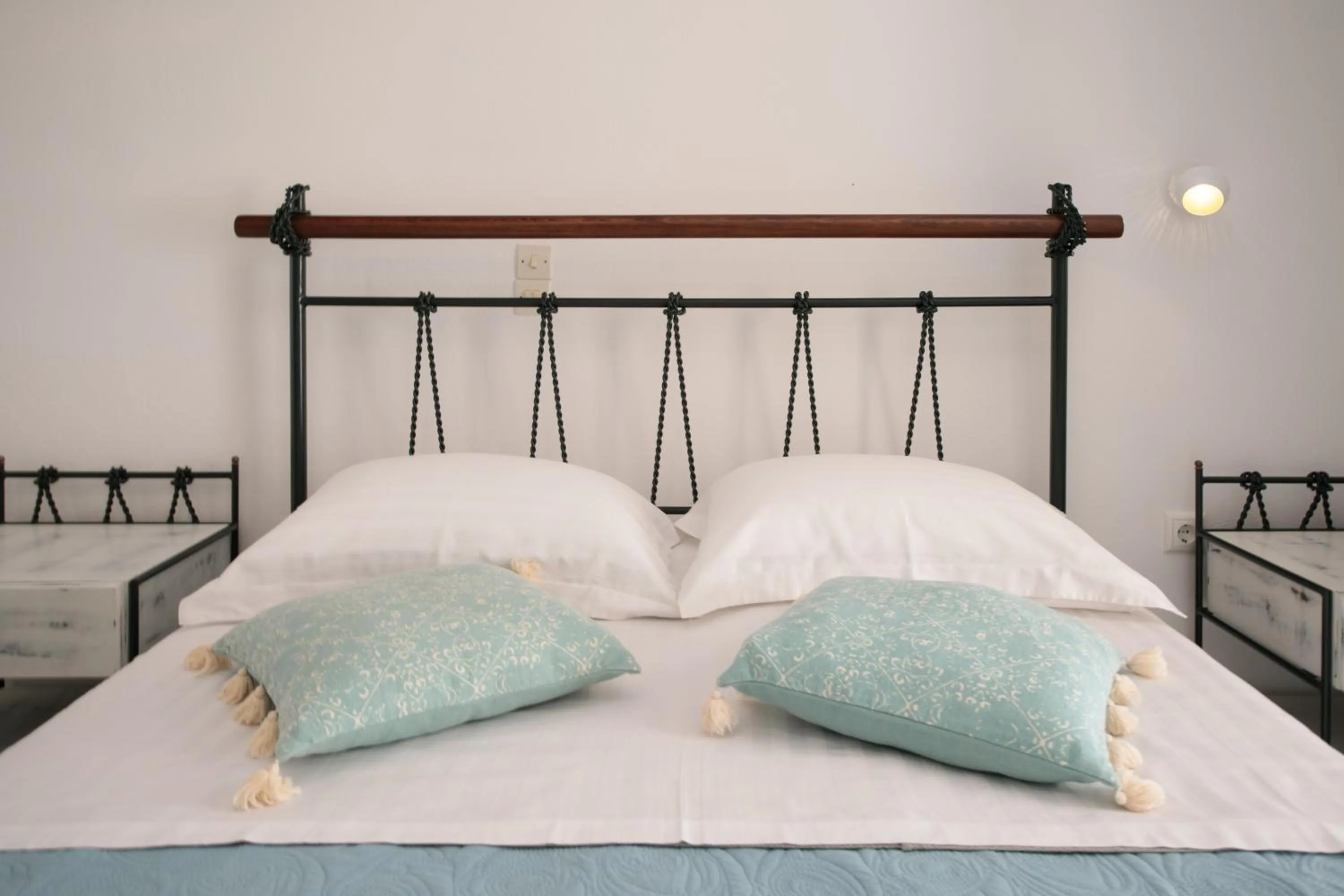 Bed in TERRA FOS NAXOS STUDIOS