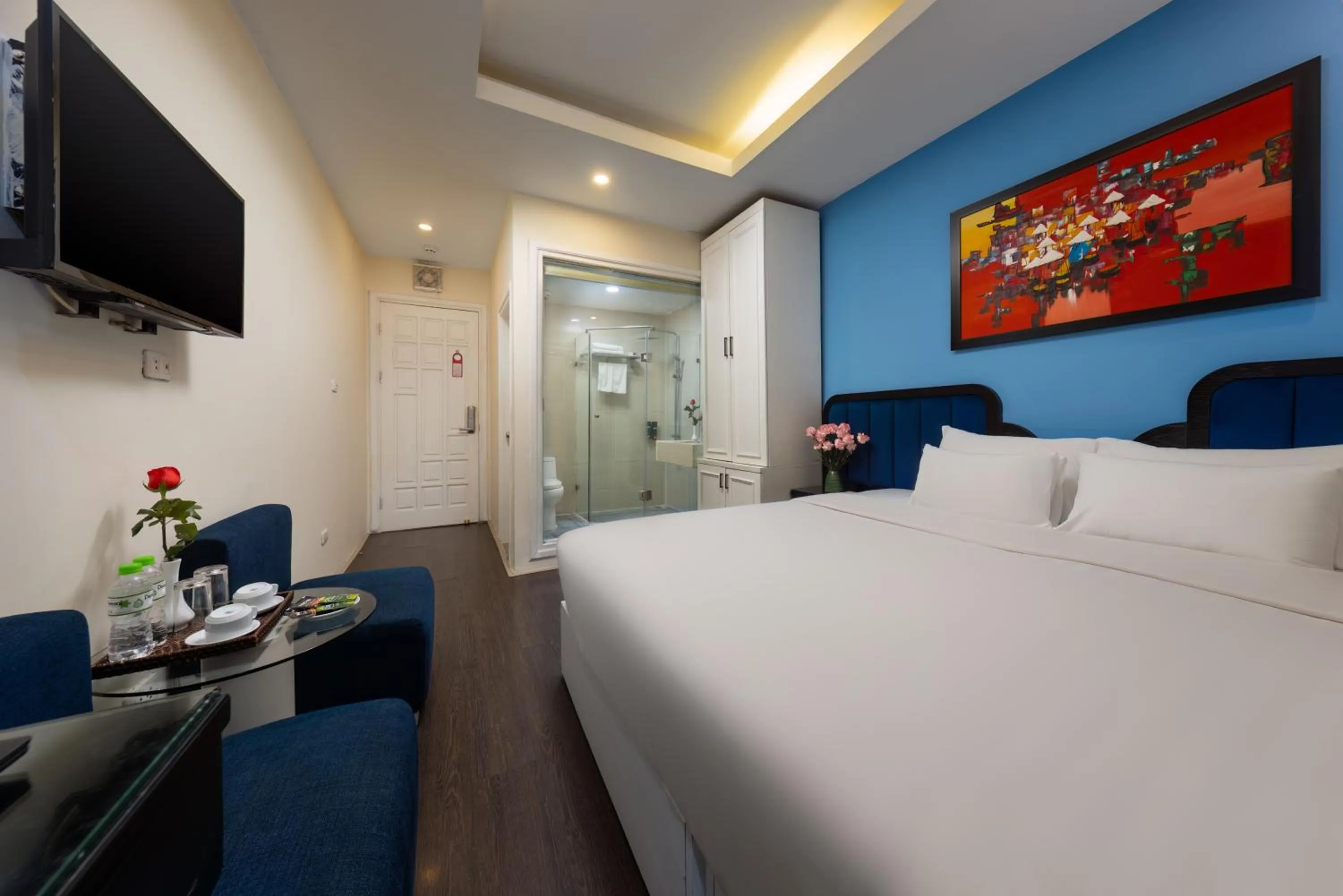 Bed in Mai Charming Hotel and Spa