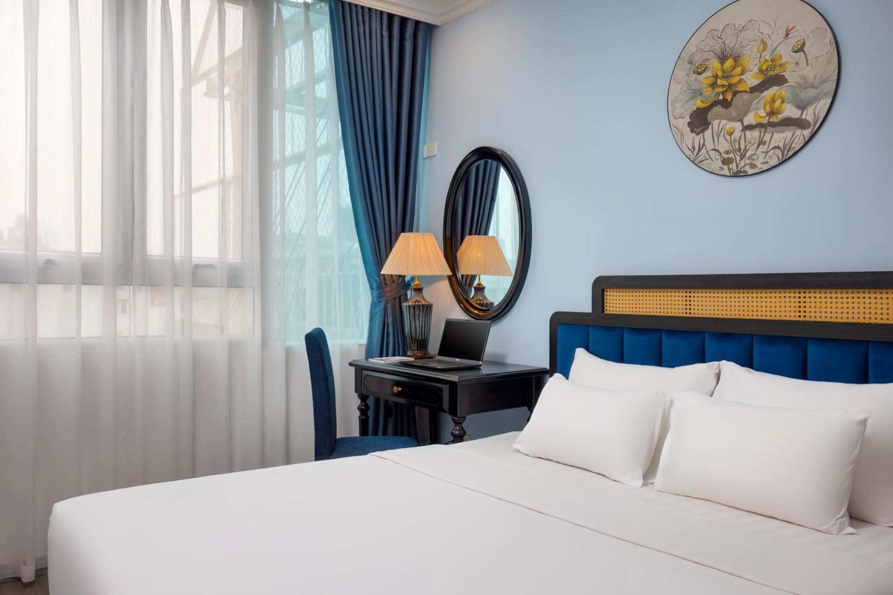 Bed in Mai Charming Hotel and Spa