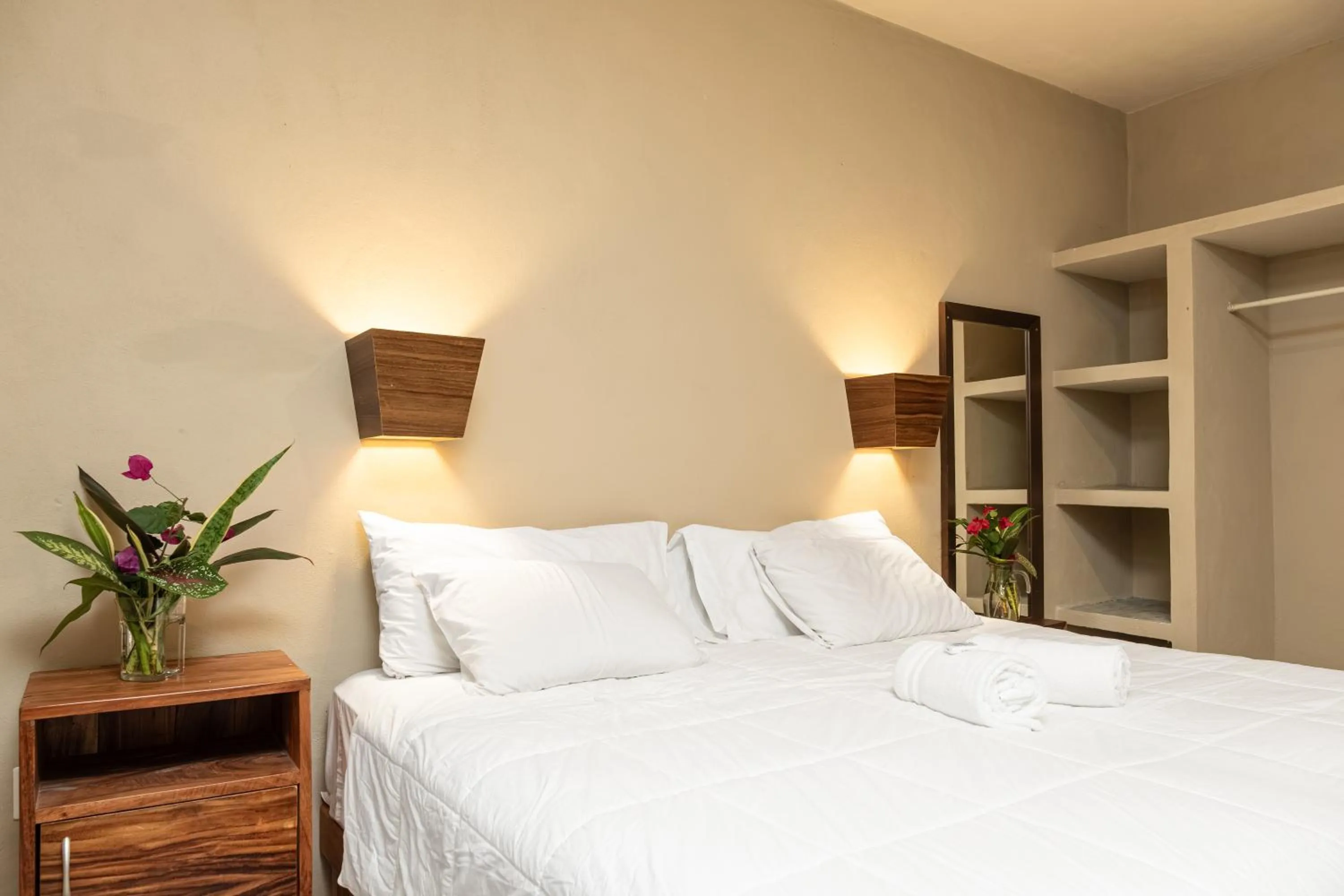 Bed in Hokhmah Heart Hotel