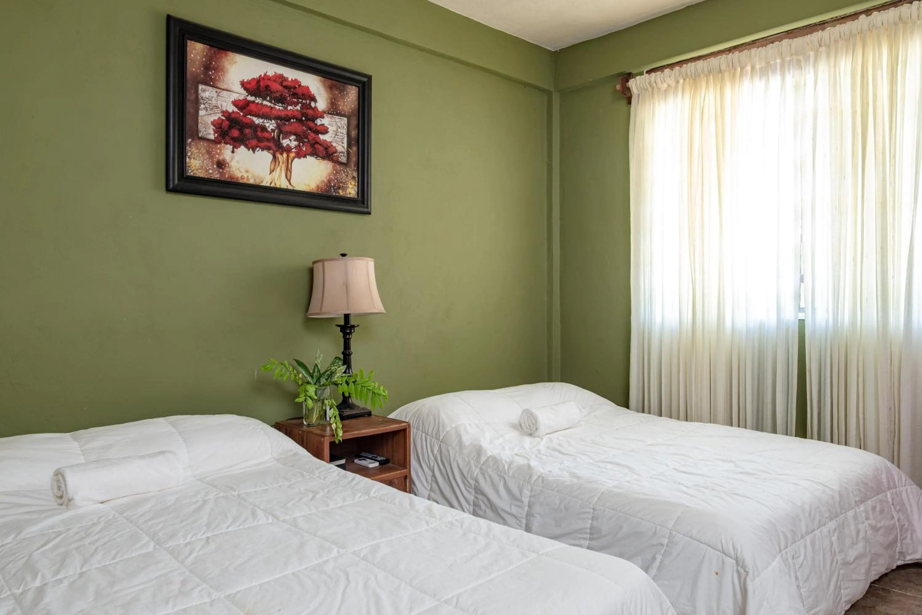 Bed in Hokhmah Heart Hotel