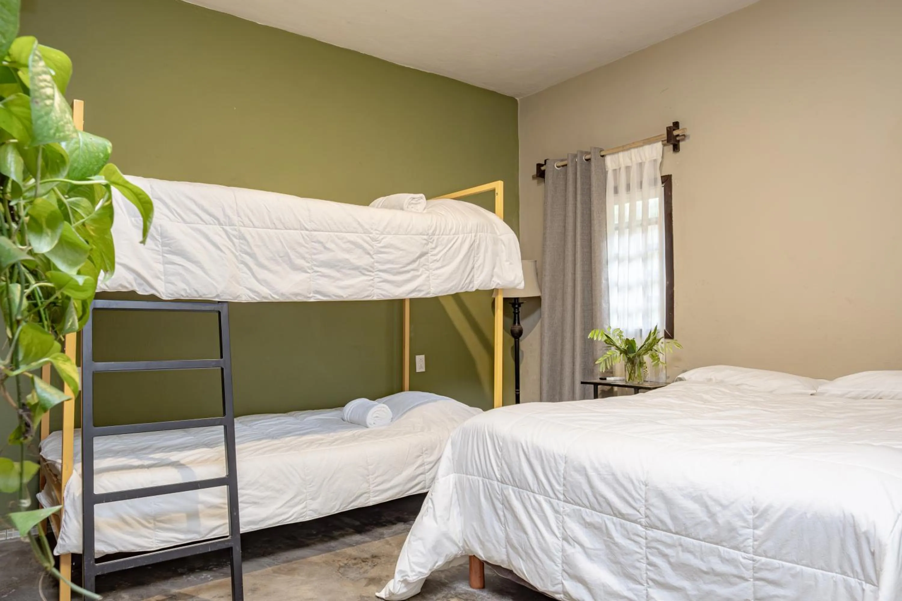 Bed in Hokhmah Heart Hotel