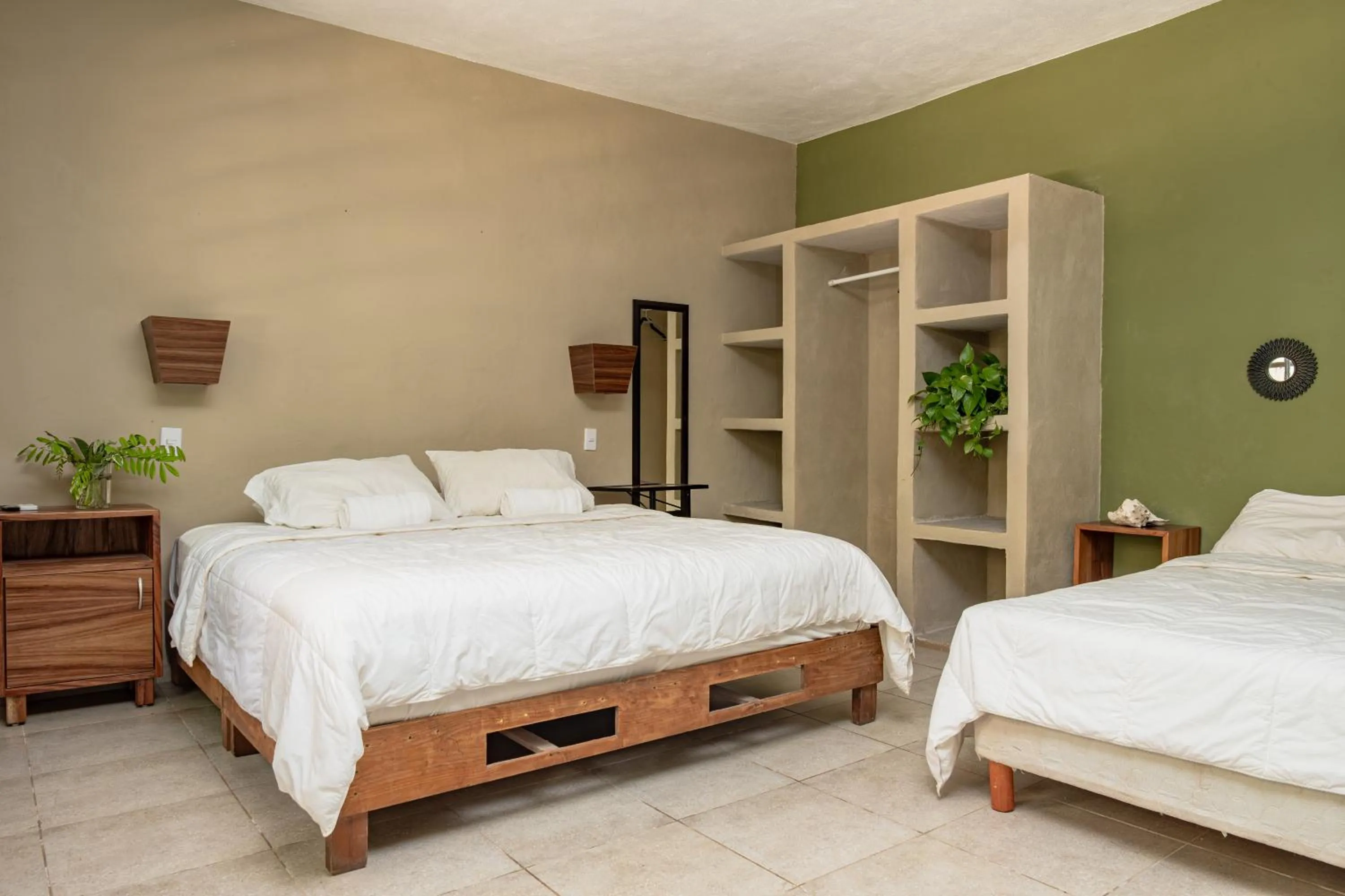 Bed in Hokhmah Heart Hotel