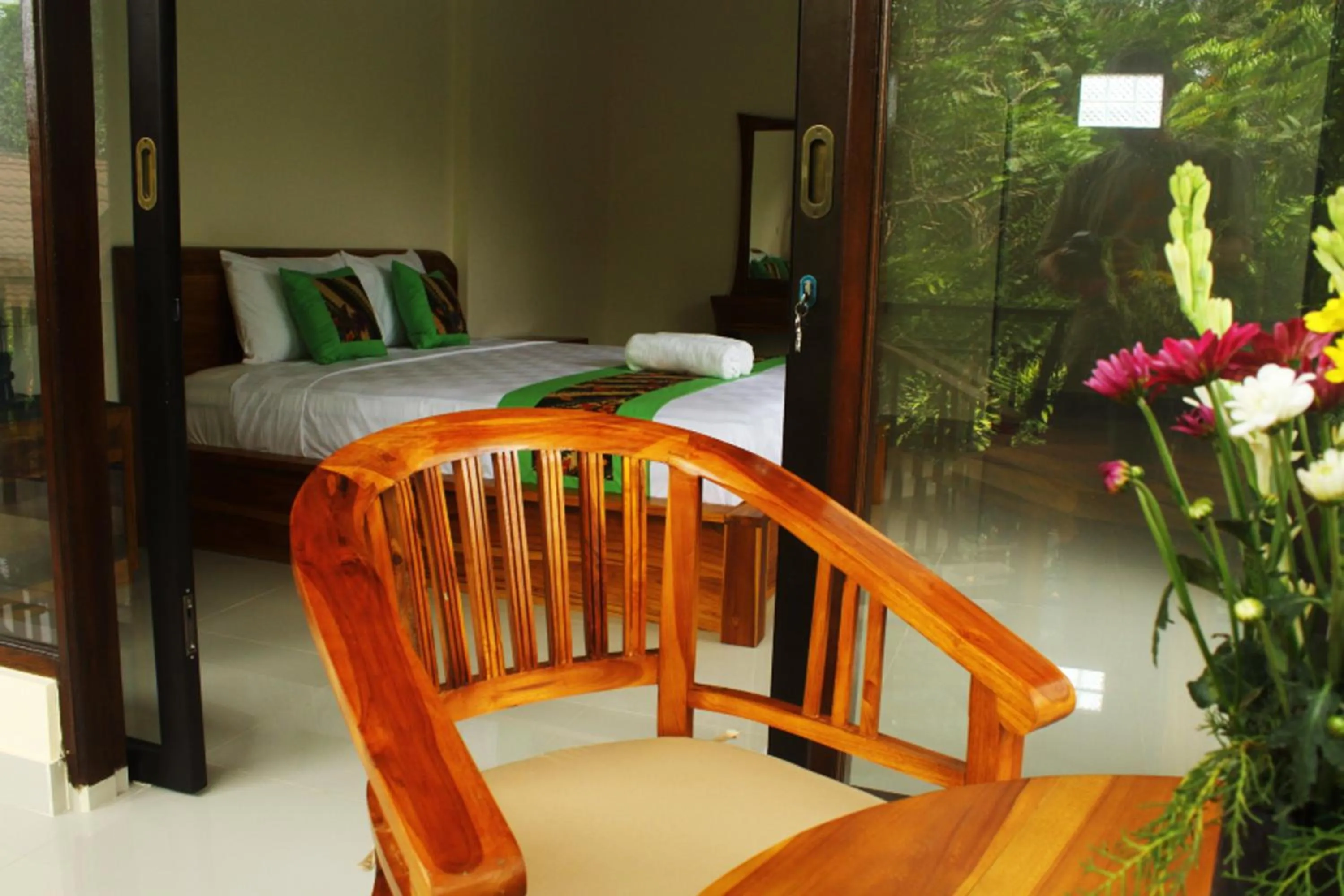 Bedroom, Bed in Pondok Bambu Homestay