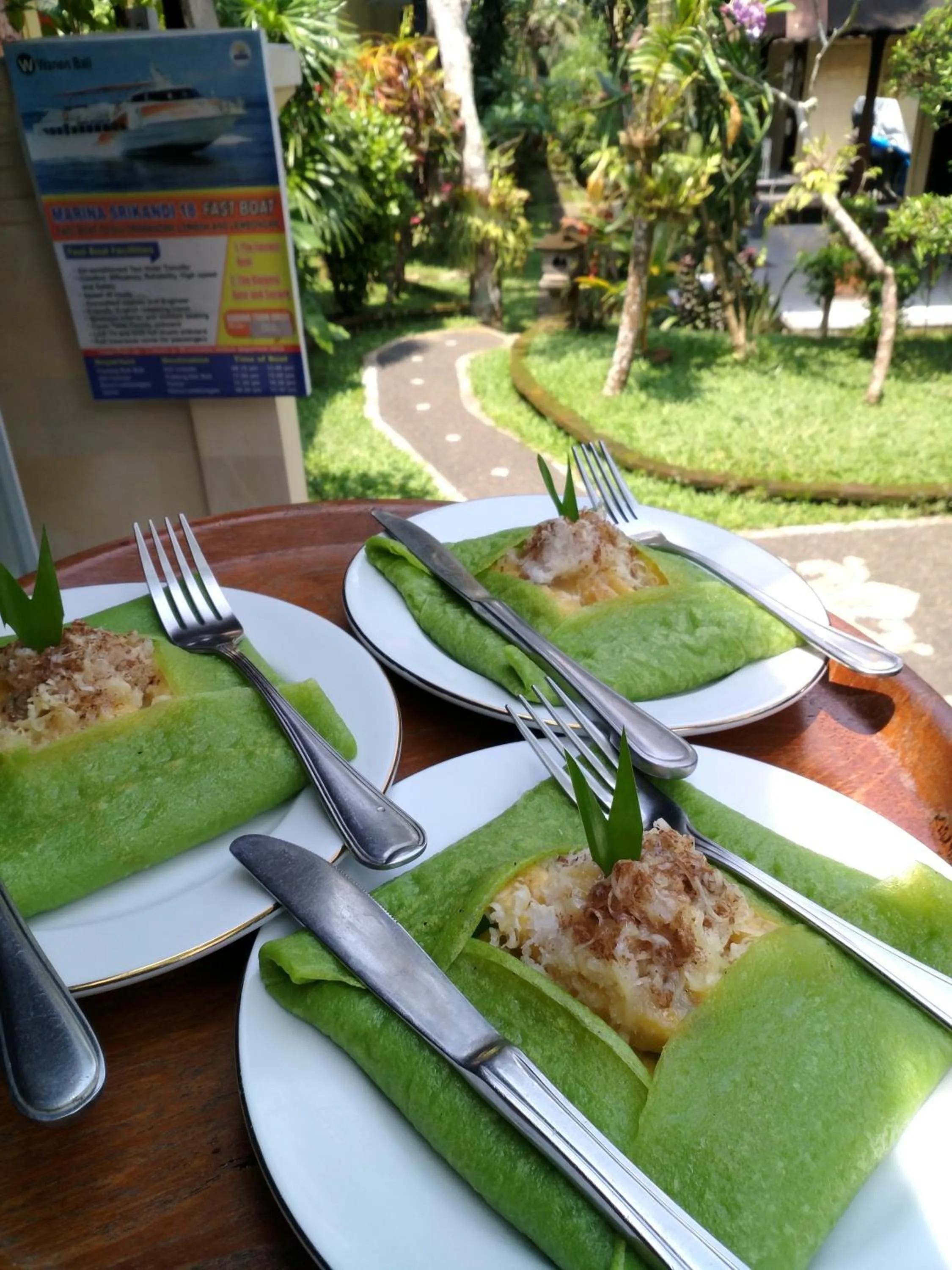 Breakfast in Pondok Bambu Homestay