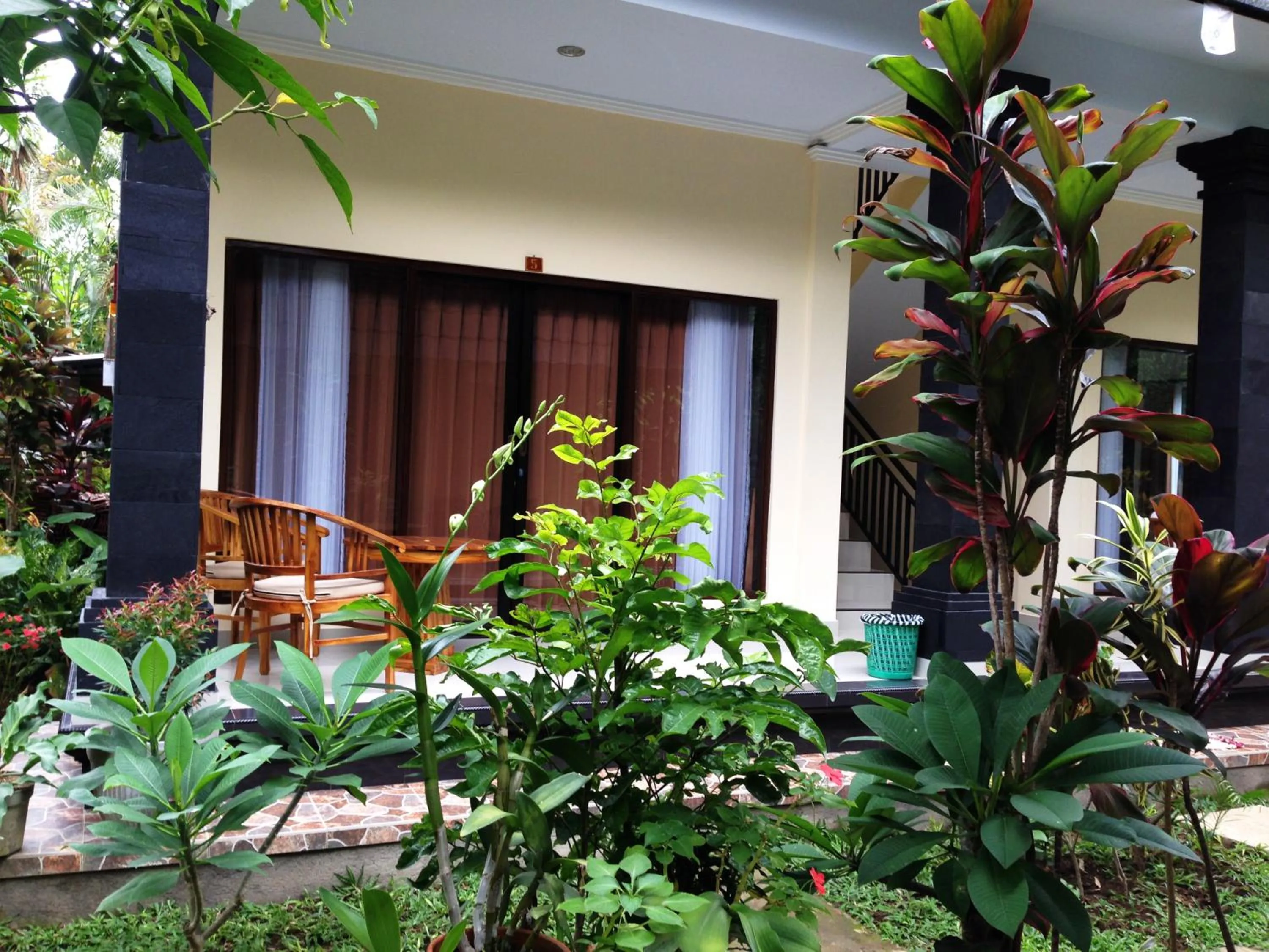 Garden in Pondok Bambu Homestay