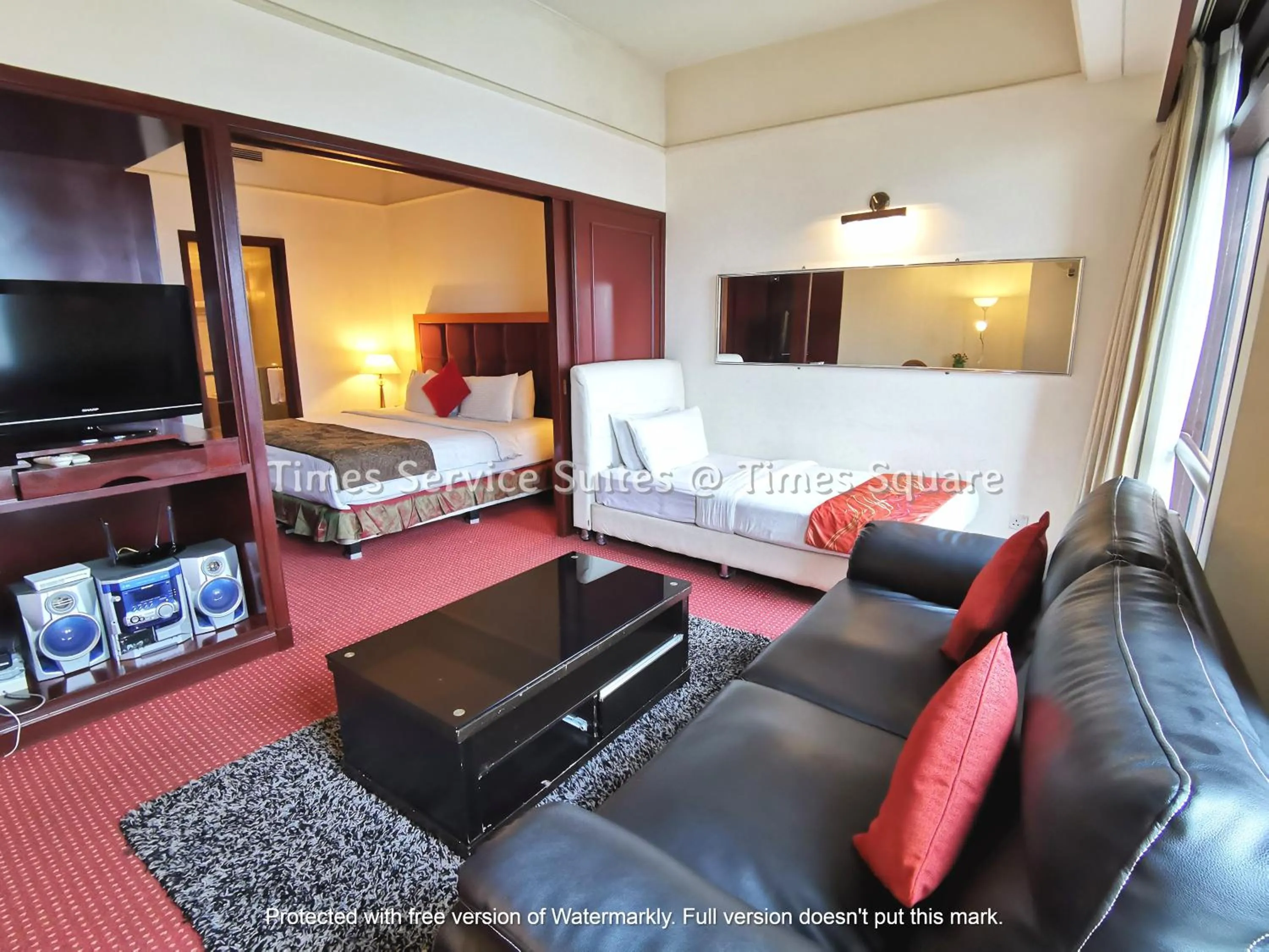 Bed in Times Service Suites @ Times Square