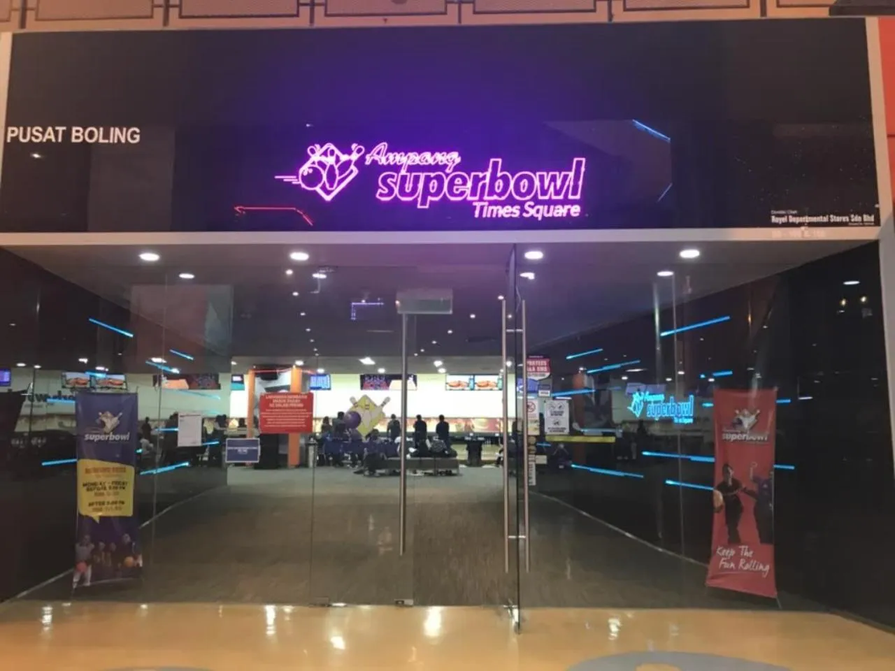 Bowling in Times Service Suites @ Times Square