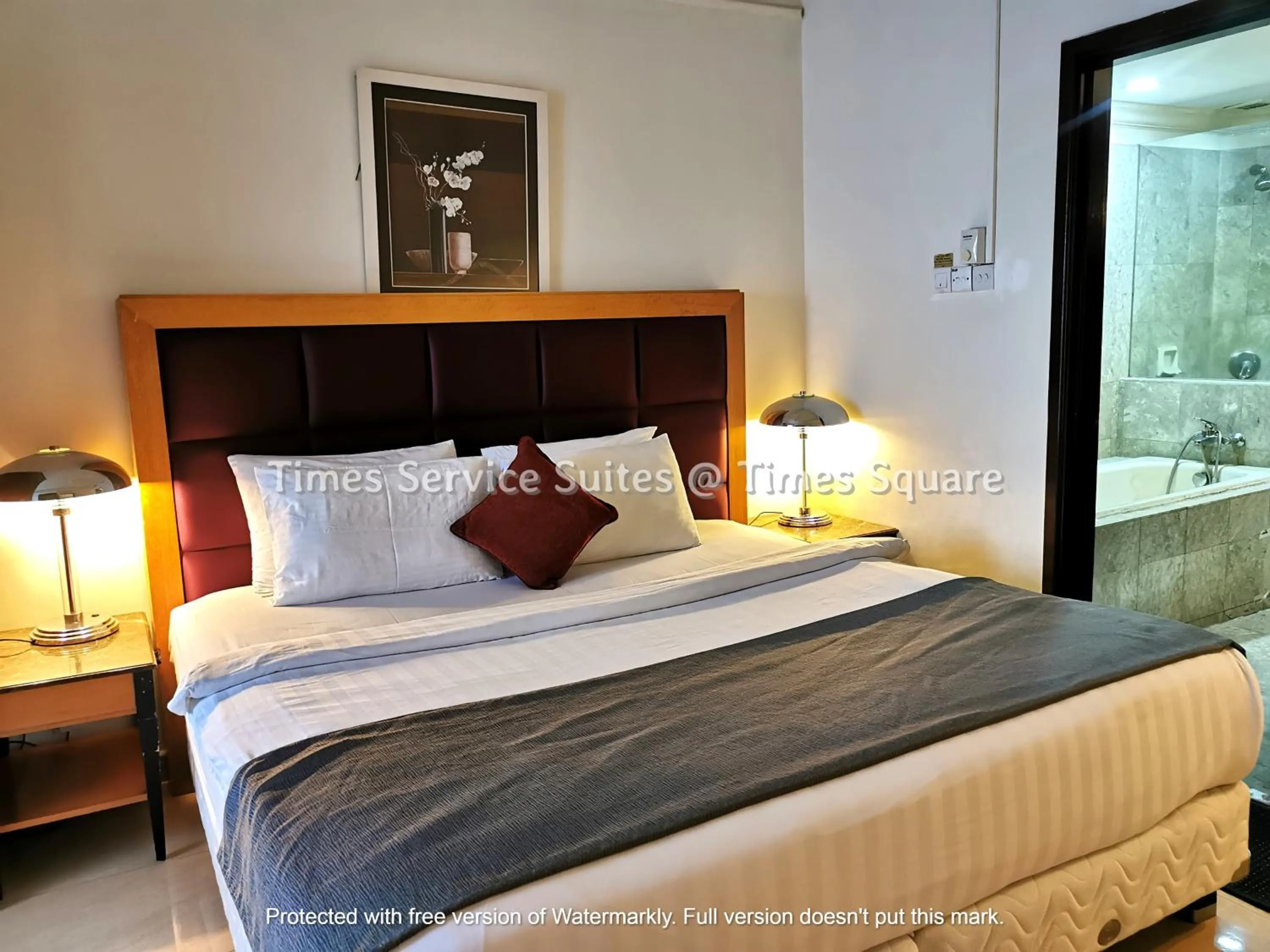 Bedroom, Bed in Times Service Suites @ Times Square