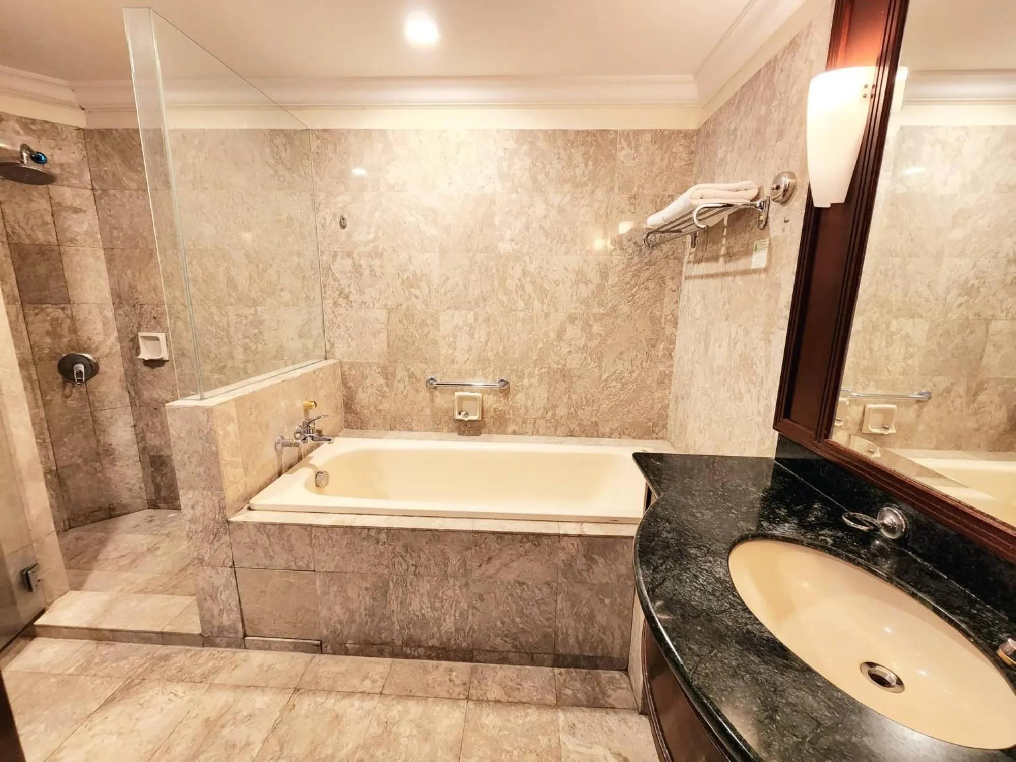 Bathroom in Times Service Suites @ Times Square